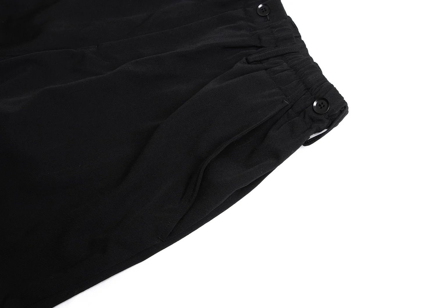 Yohji Yamamoto Yohji Yamamoto Wool Gabardine Wide Pants Black Size US 38 / EU 54 - 4 Thumbnail