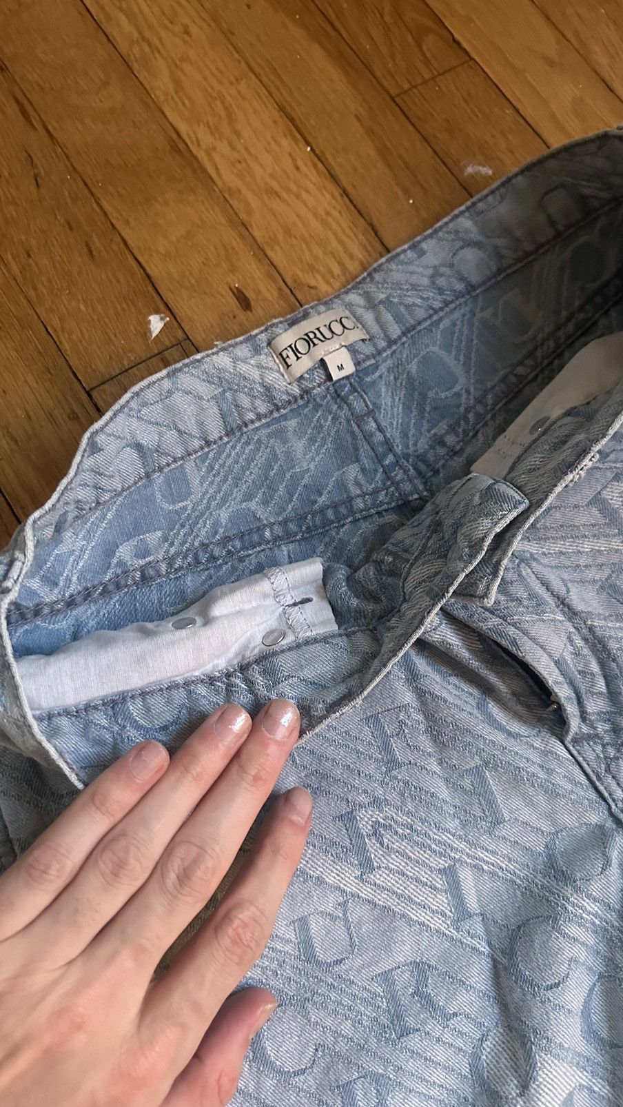 Fiorucci Monogram Jean Size US 30 / EU 46 - 5 Thumbnail