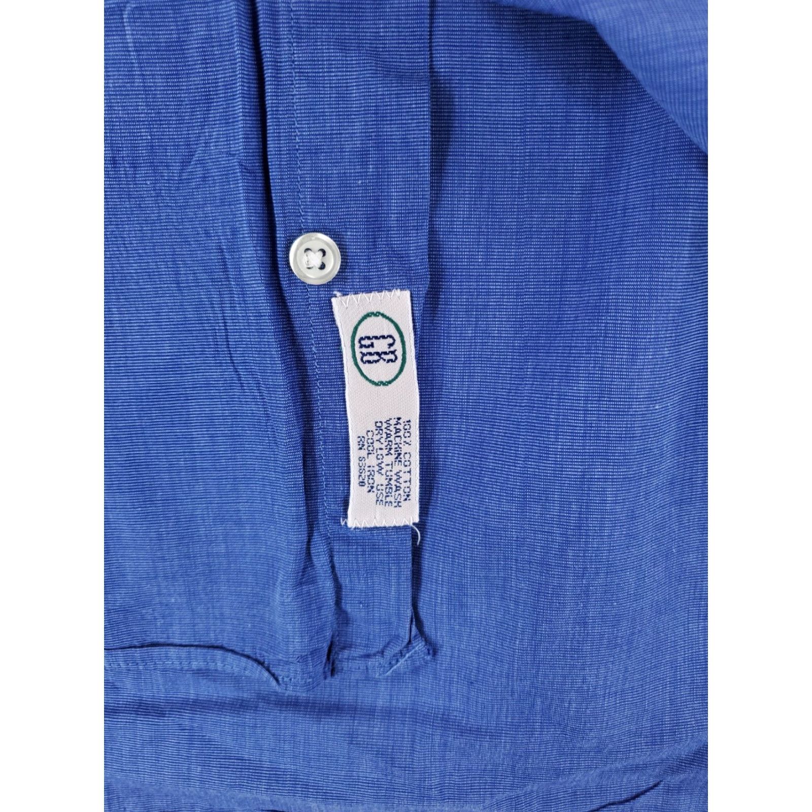 Vintage **Gitman Bros Blue Oxford Men's Long Sleeve Button Up Shirt** User: Gitman Bros Blue Oxford Men's Long Sleeve Button Up Shirt Size US XXL / EU 58 / 5 - 2 Thumbnail
