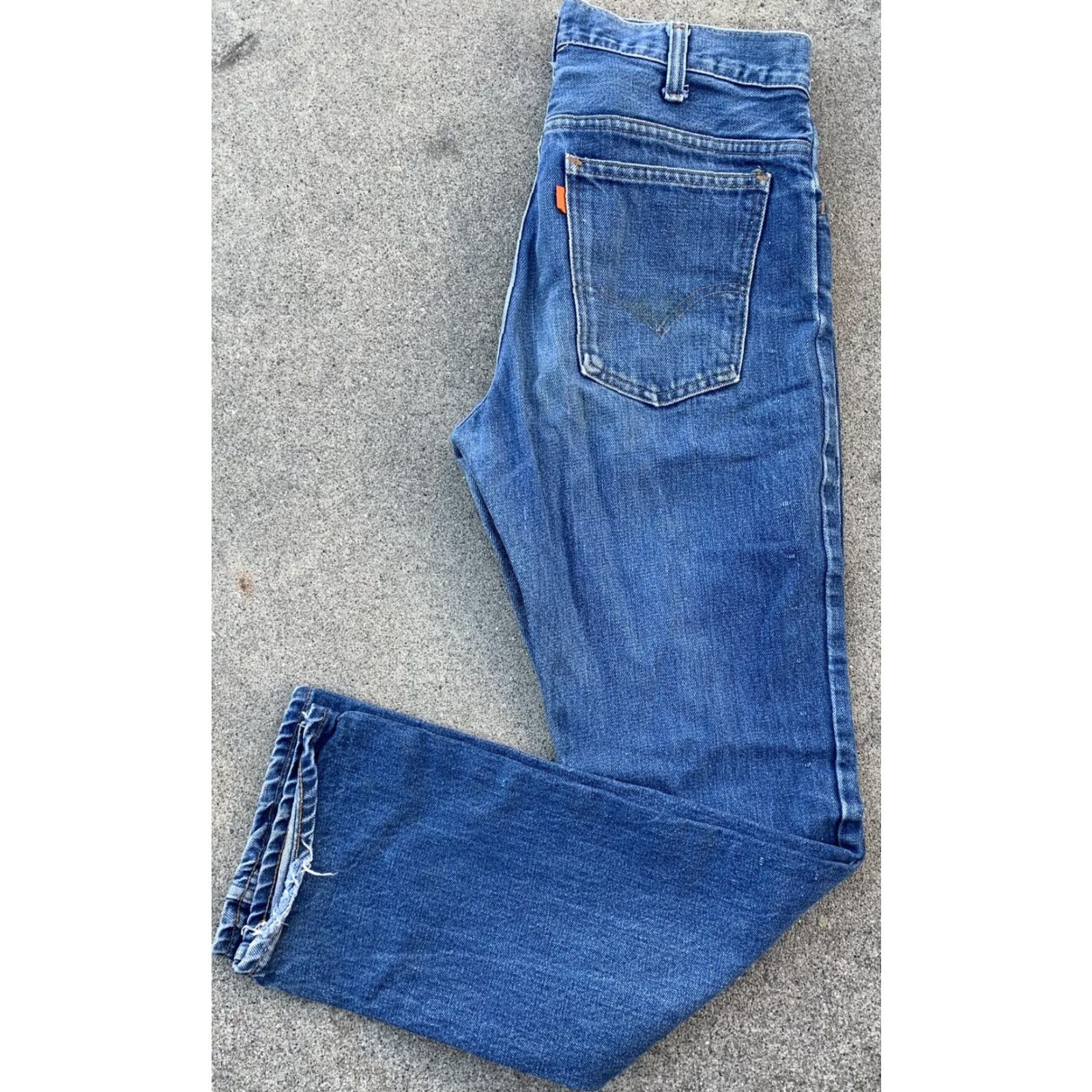 Levi's vintage Levi’s 519 jeans W30 L31 Talon 42 zipper blue cotton denim mens regular 519 blue jeans vintage 80s 90s Ready to wear Size US 30 / EU 46 - 7 Thumbnail