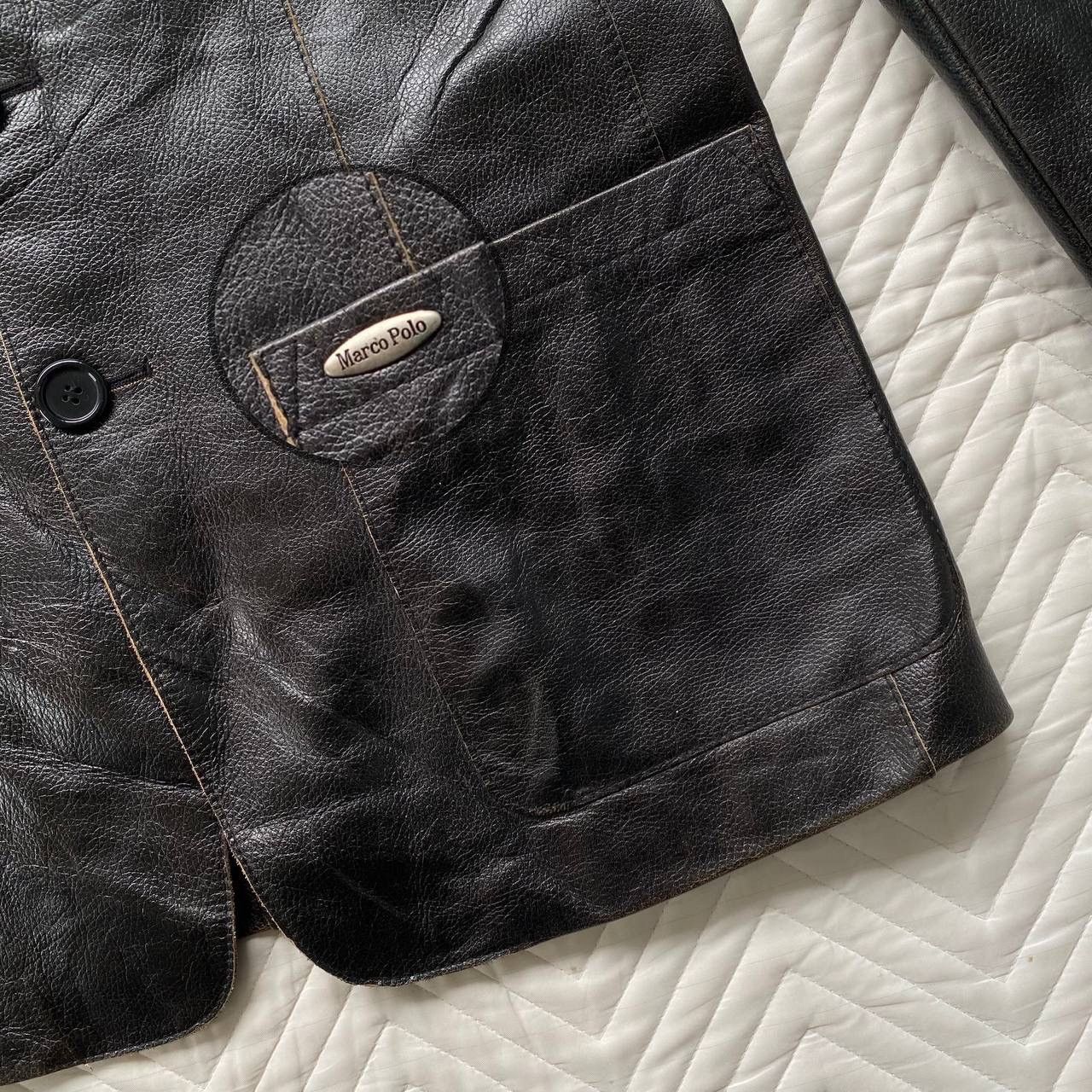 Genuine Leather × Marc O'Polo Marco Polo CowHide Genuine Leather Jacket Size US M / EU 48-50 / 2 - 3 Thumbnail