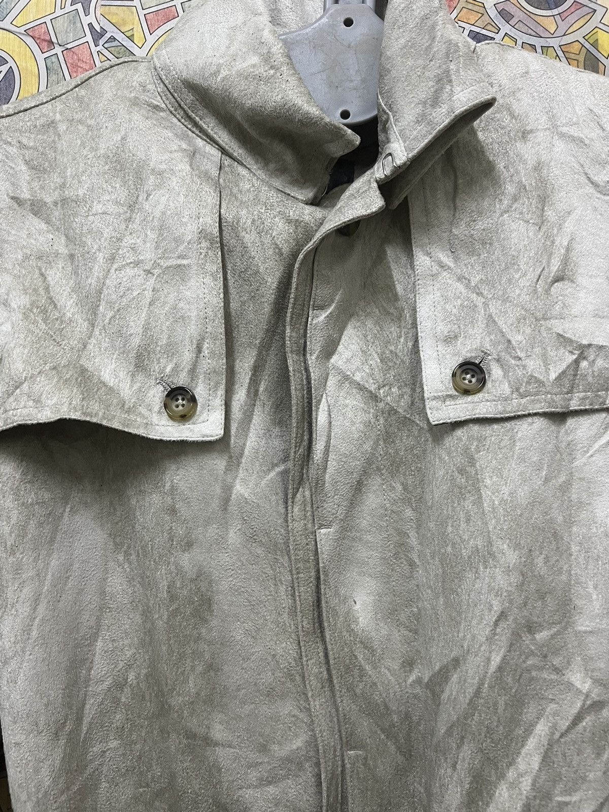 Tornado Mart Tornado Mart Micro Suede Trench Coat Tornado Mart (GJ 35) Size US L / EU 52-54 / 3 - 12 Thumbnail