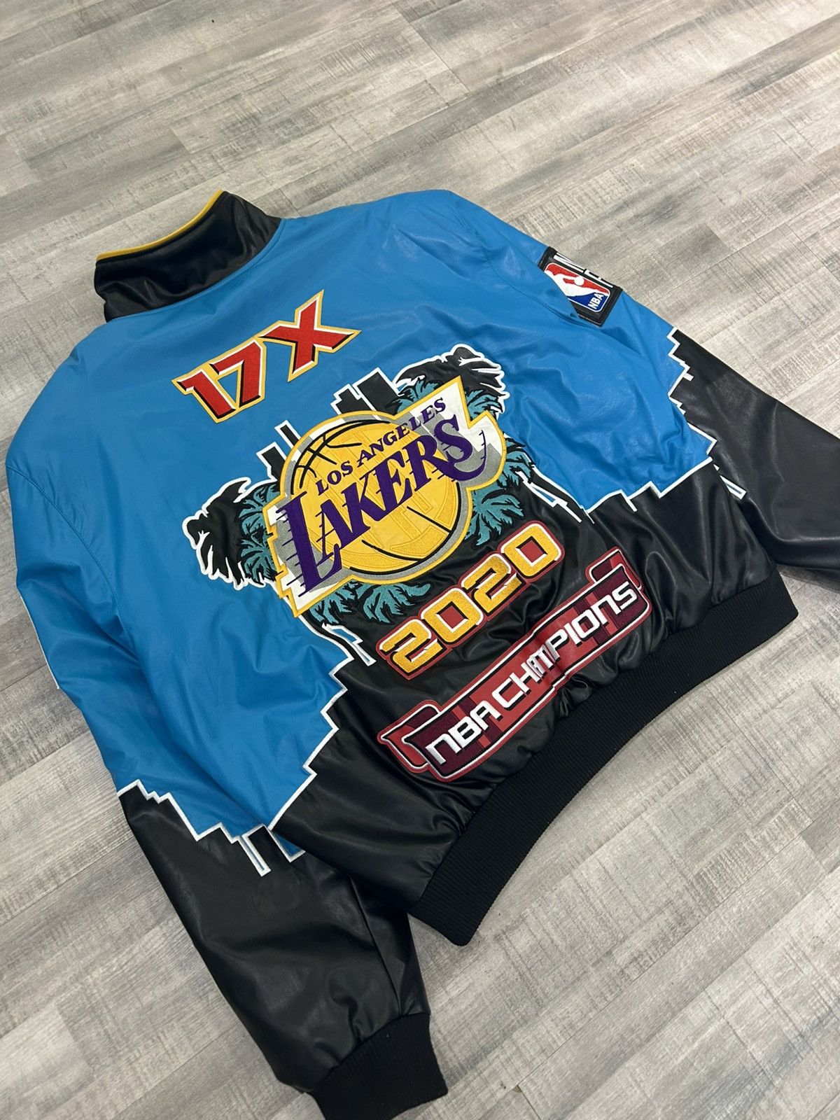 Jeff Hamilton Jeff Hamilton Lakers 2020 Championship Jacket Size US XL / EU 56 / 4 - 7 Thumbnail