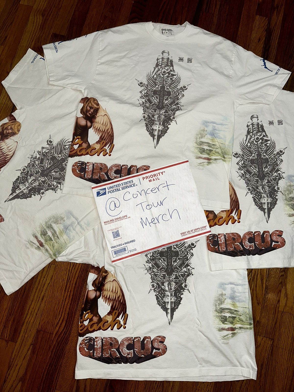 Travis Scott Travis Scott Circus Maximus See The Future Tour Shirt Medium Size US M / EU 48-50 / 2 - 1 Thumbnail