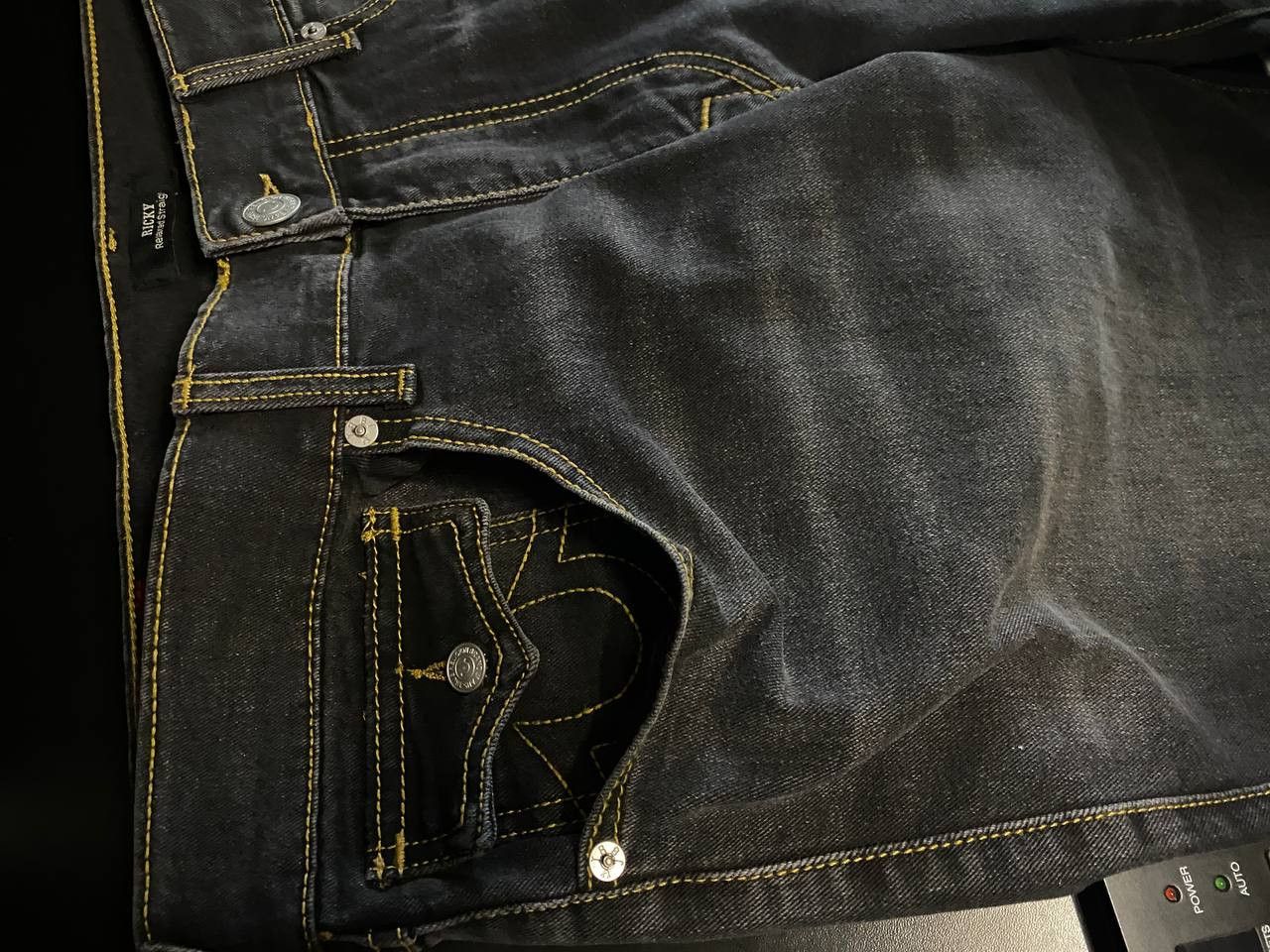 True Religion True Religion - Ricky Sn Flap Straight Jeans Size US 32 / EU 48 - 2 Thumbnail