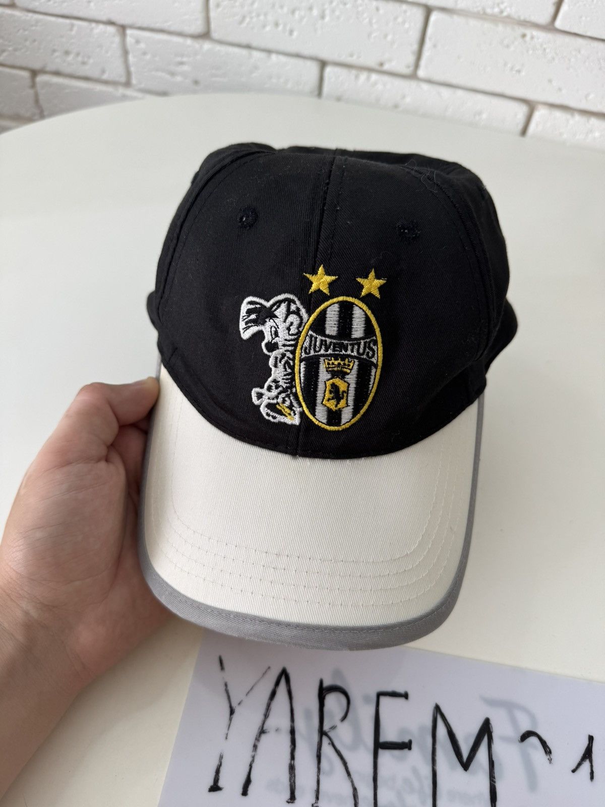 Vintage Juventus vintage cap hat Size ONE SIZE - 2 Thumbnail