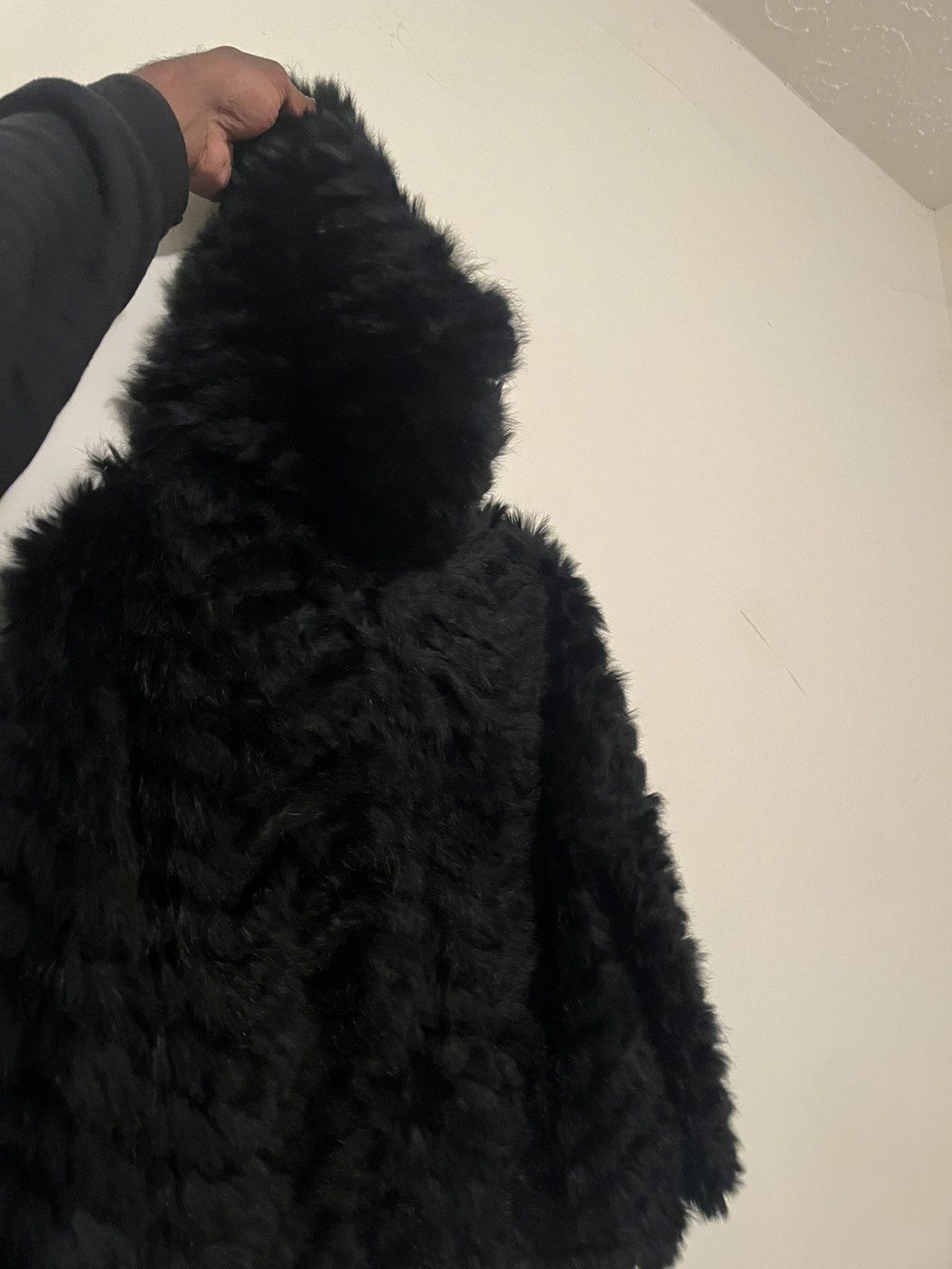 Marc Jacobs Black Marc Jacobs Rabbit Fur Size S / US 4 / IT 40 - 4 Thumbnail