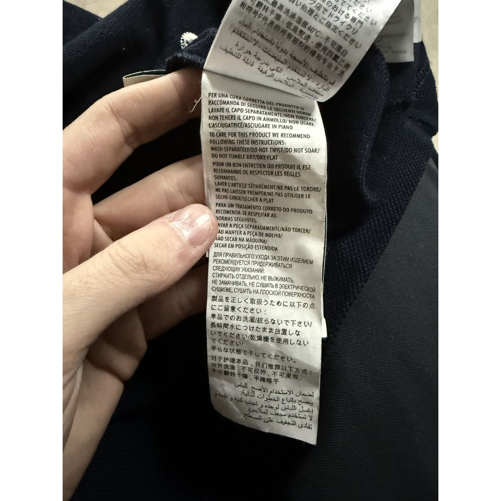 Gucci Gucci All Over Polo Navy Used Small Size US S / EU 44-46 / 1 - 7 Thumbnail