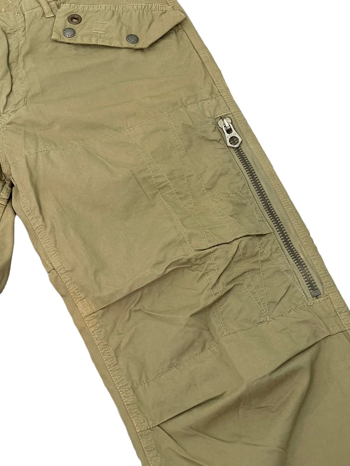 Polo Ralph Lauren Wide Leg Cargo Pant Polo Ralph Lauren Military 6🟦5 Size US 30 / EU 46 - 9 Thumbnail