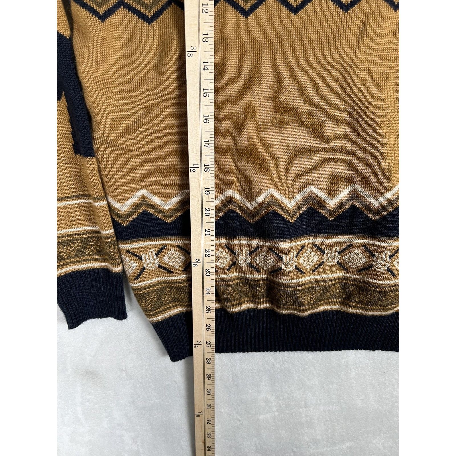 Other Dutch Bros Coffee Sweater Mens Medium Brown Fair Isle Ugly C Size US M / EU 48-50 / 2 - 3 Thumbnail