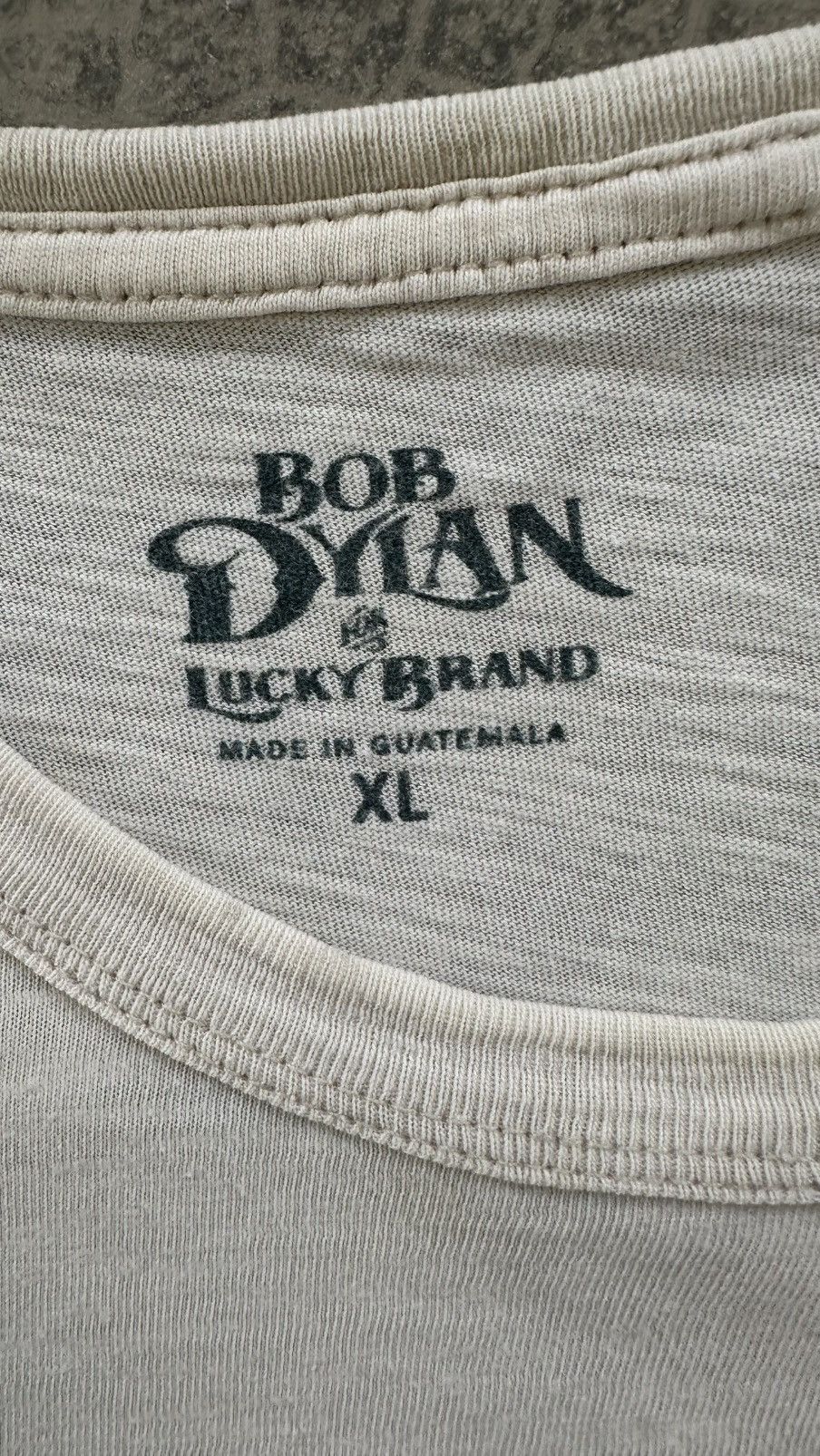 Band Tees × Vintage BOB DYLAN VINTAGE PRINT SOLO SINGER TEE Size US XL / EU 56 / 4 - 3 Thumbnail