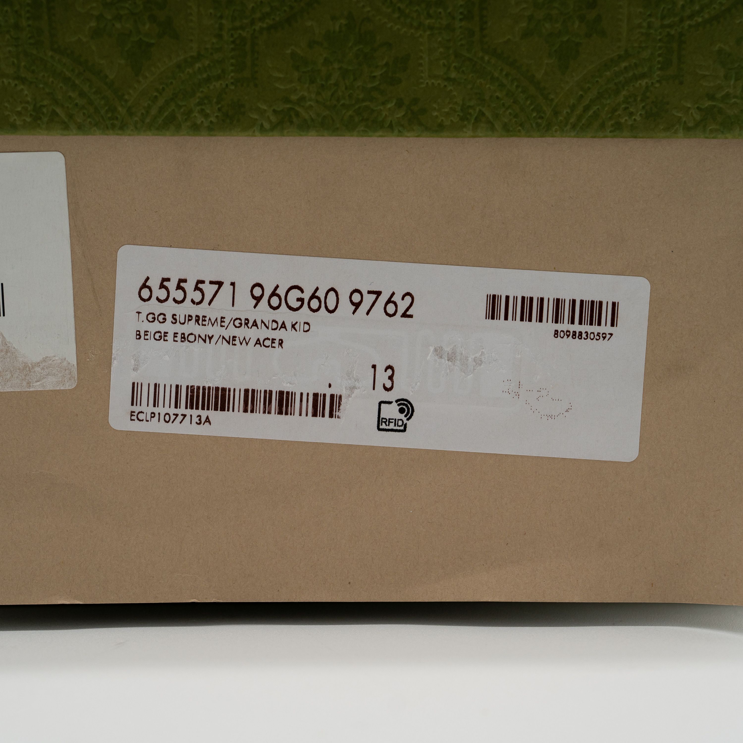 Gucci Gucci Horsebit GG Mule Slippers Canvas Beige Brown Size US 13 / EU 46 - 11 Thumbnail