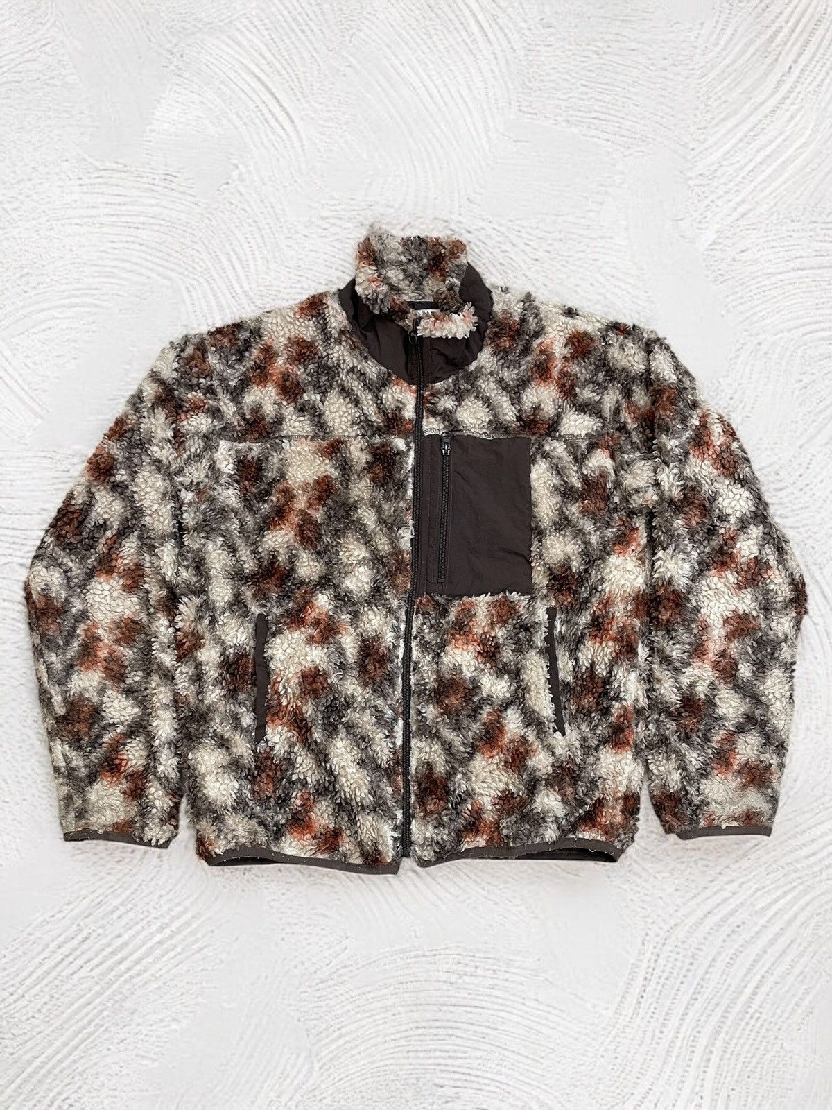 Patagonia Double Flags Fleece Art Jacket Patagonia Vintage Style Size US S / EU 44-46 / 1 - 1 Thumbnail