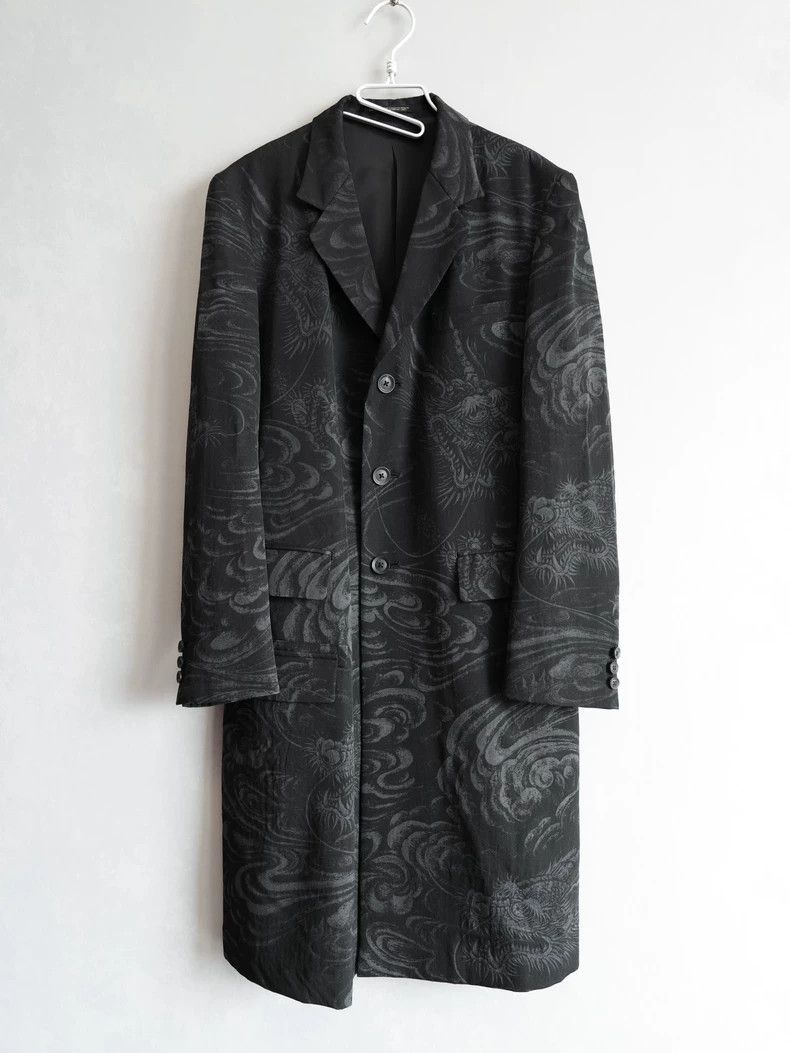 Yohji Yamamoto Yohji Yamamoto 22 AW Long Yun Man Printing and Discharging Size US M / EU 48-50 / 2 - 1 Thumbnail