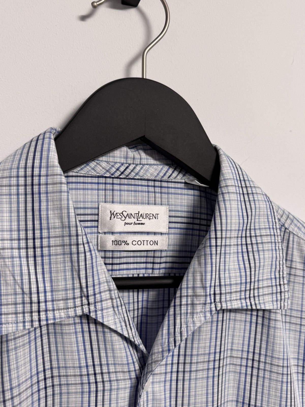Yves Saint Laurent Yves Saint Laurent Button Up Shirt Size US L / EU 52-54 / 3 - 4 Thumbnail
