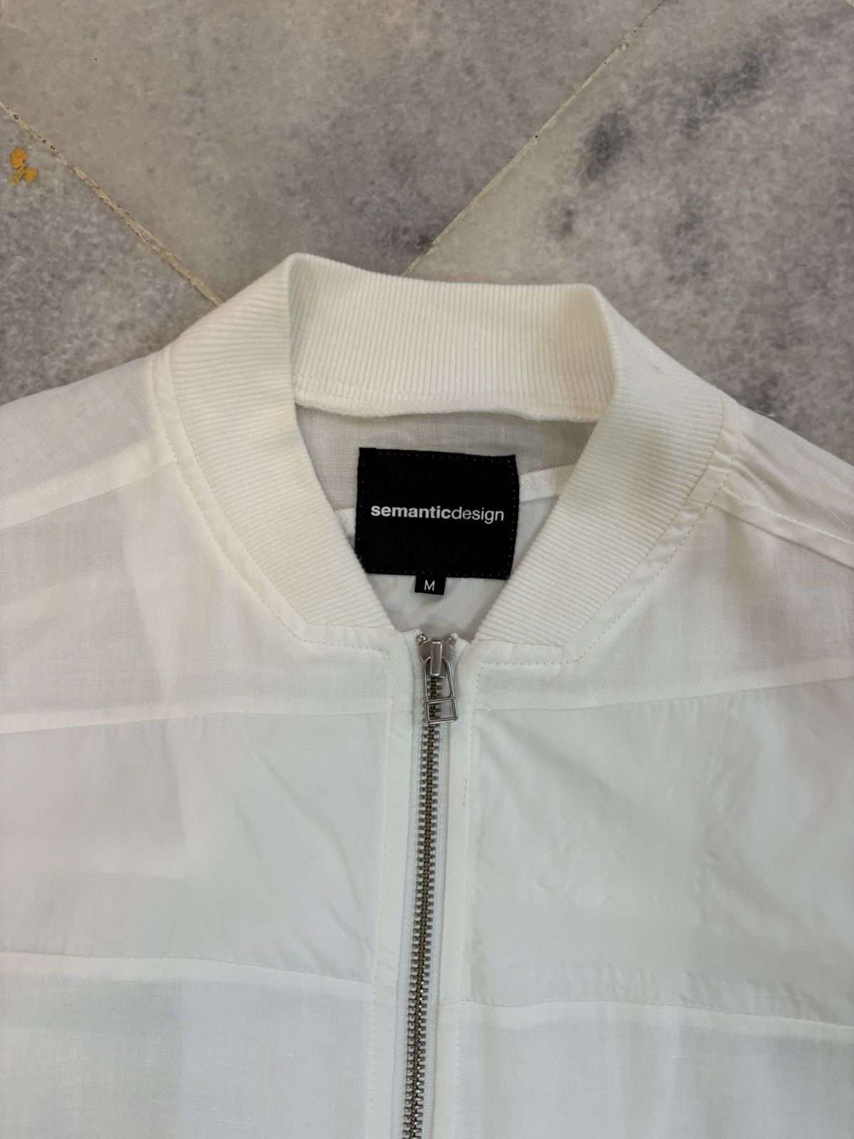 Japanese Brand 2000s Semantic design Bomber Jacket Size US M / EU 48-50 / 2 - 12 Thumbnail