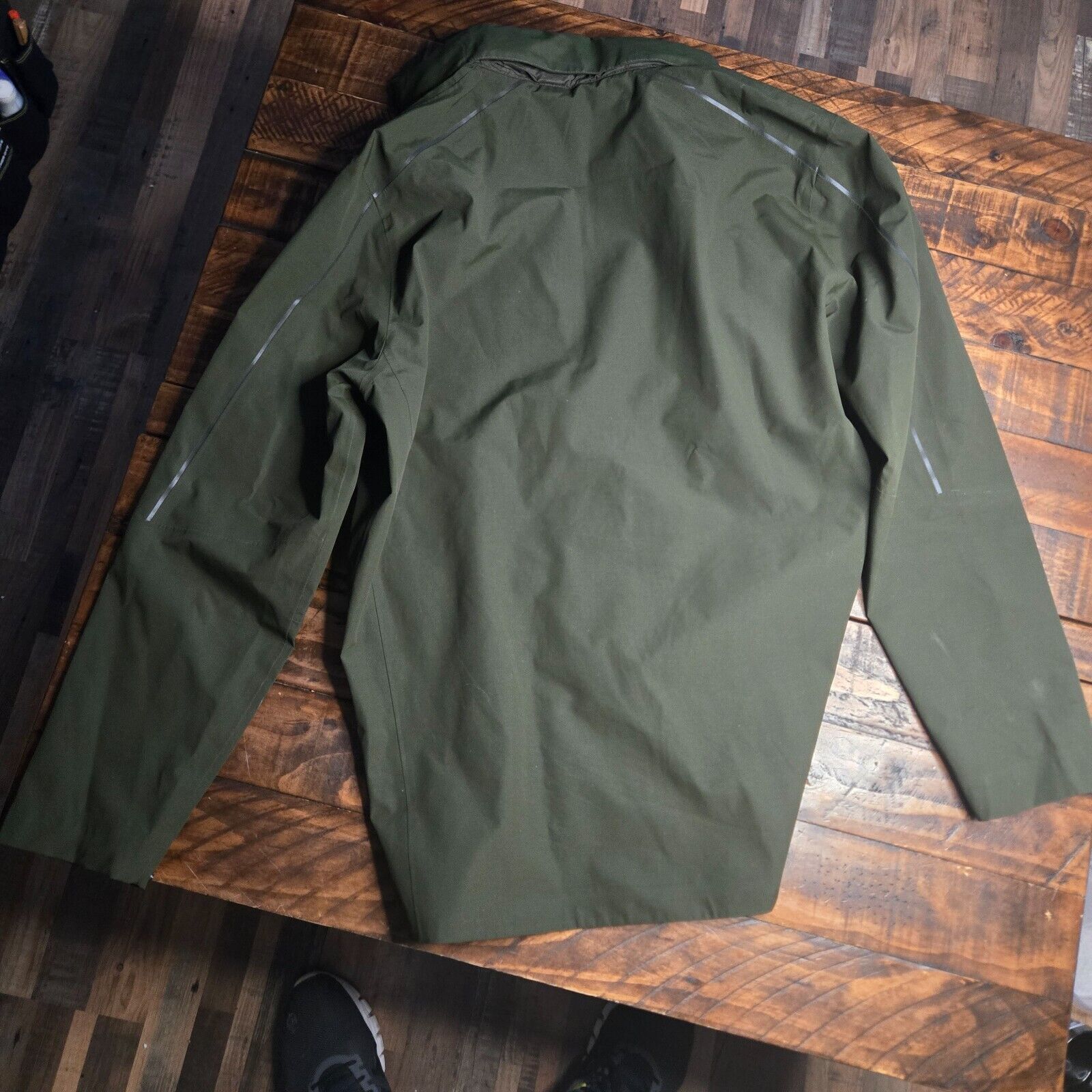 Ogio OGIO Men's Size L Hooded Shell Utilitarian Jacket Green C1 Size US L / EU 52-54 / 3 - 8 Thumbnail