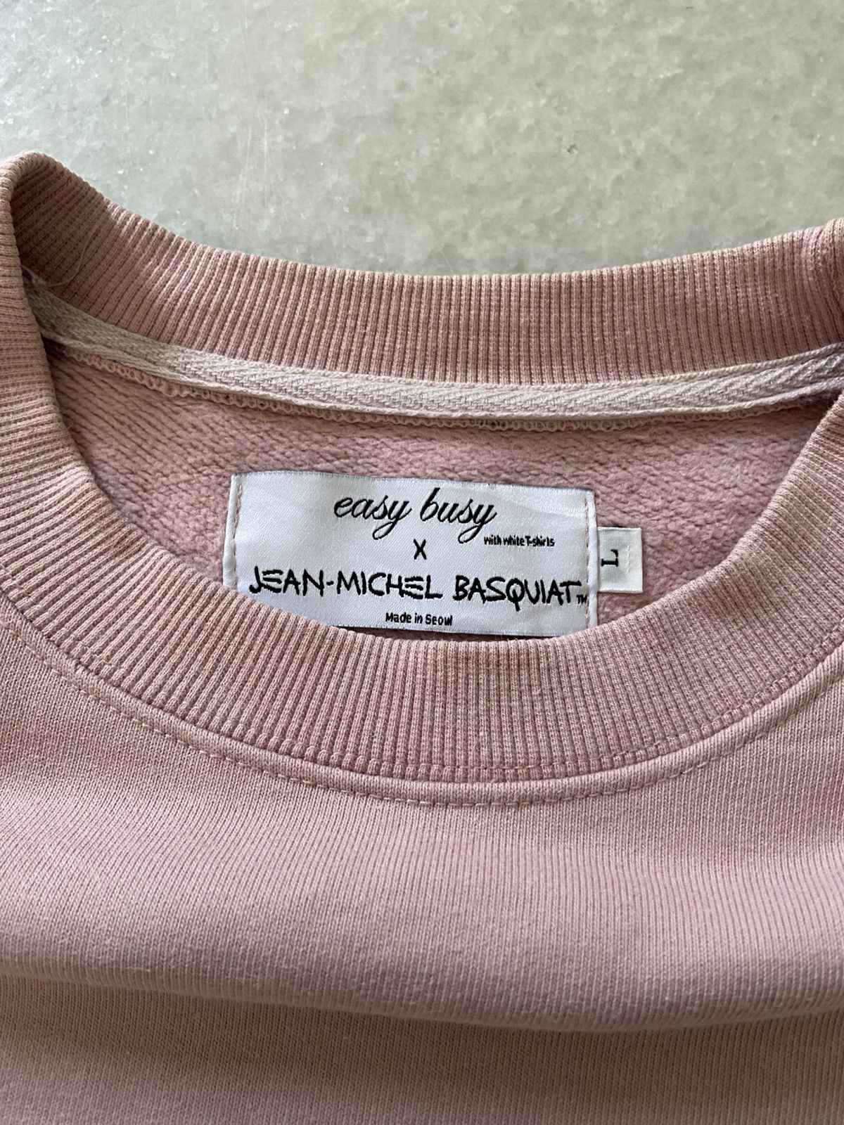 Jean-Michel Basquiat jean Michel Basquiat Crewneck Sweater Size US L / EU 52-54 / 3 - 5 Thumbnail