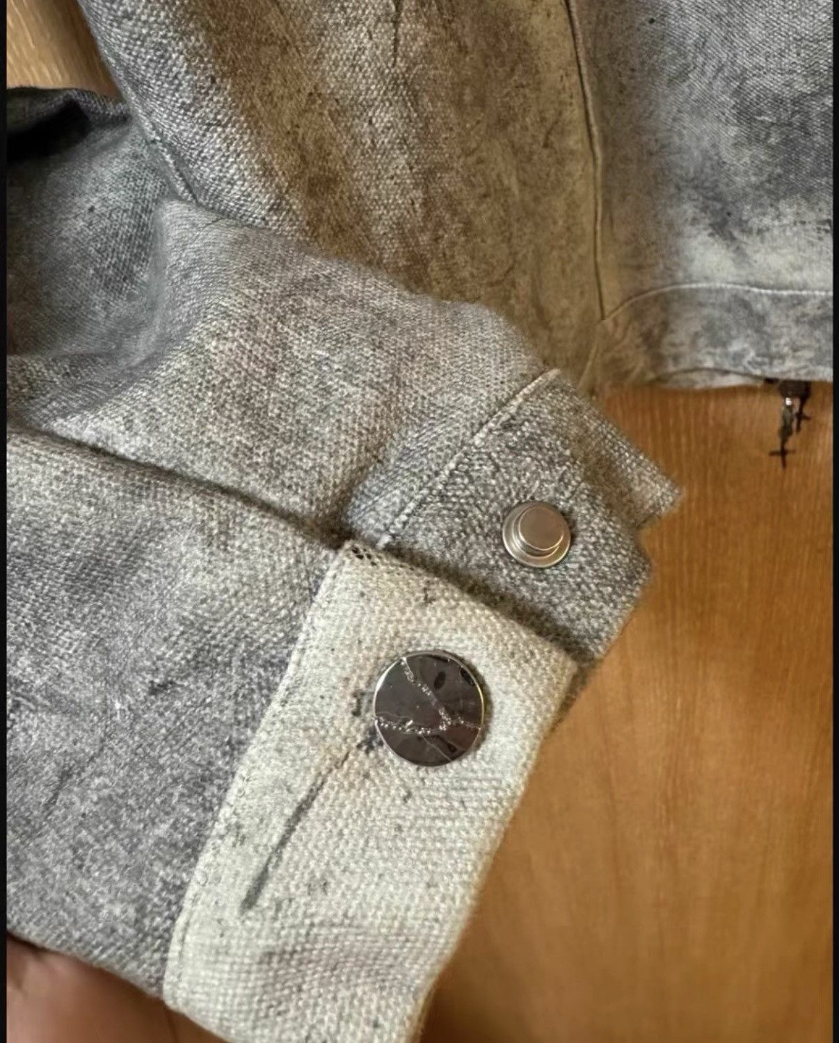 Unsound Rags Unsoundrags x Fugazi CONCRETE TROMPE-L'ŒIL WORK JACKET J40 Size US XL / EU 56 / 4 - 4 Thumbnail