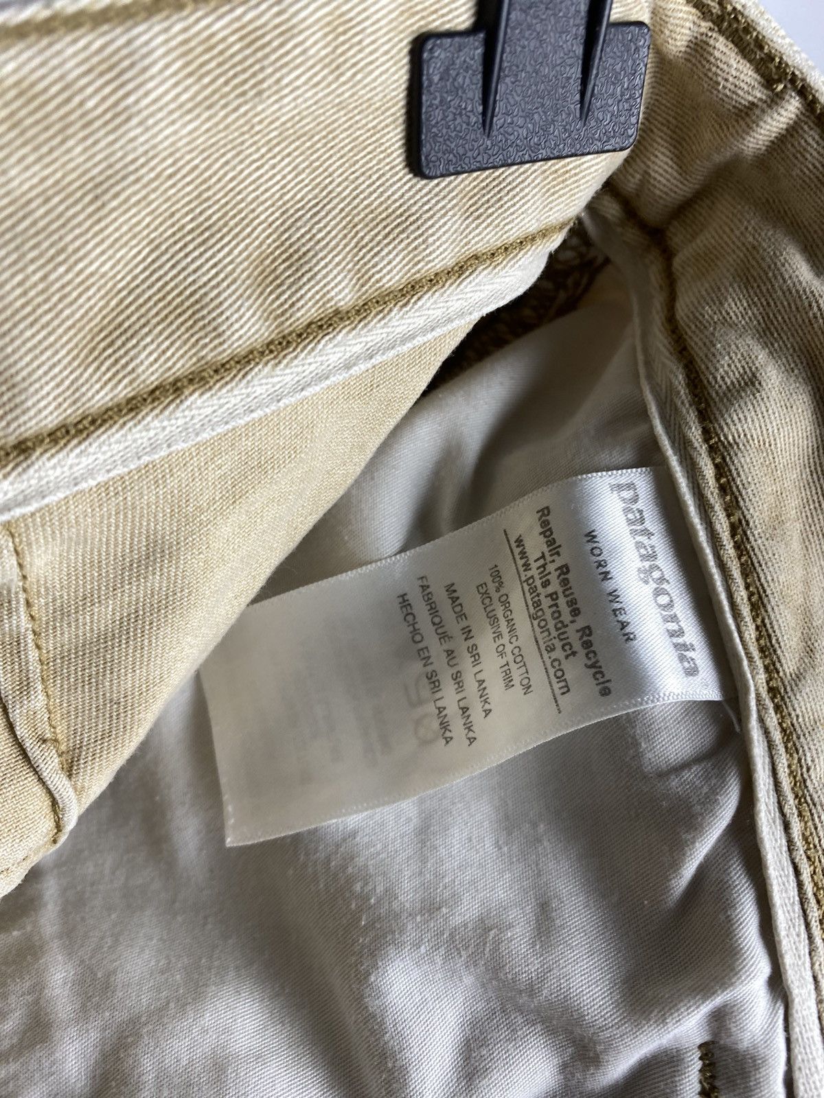 Carhartt Vintage 90s Outdoor Patagonia Beige denim shorts Size US 31 - 10 Thumbnail