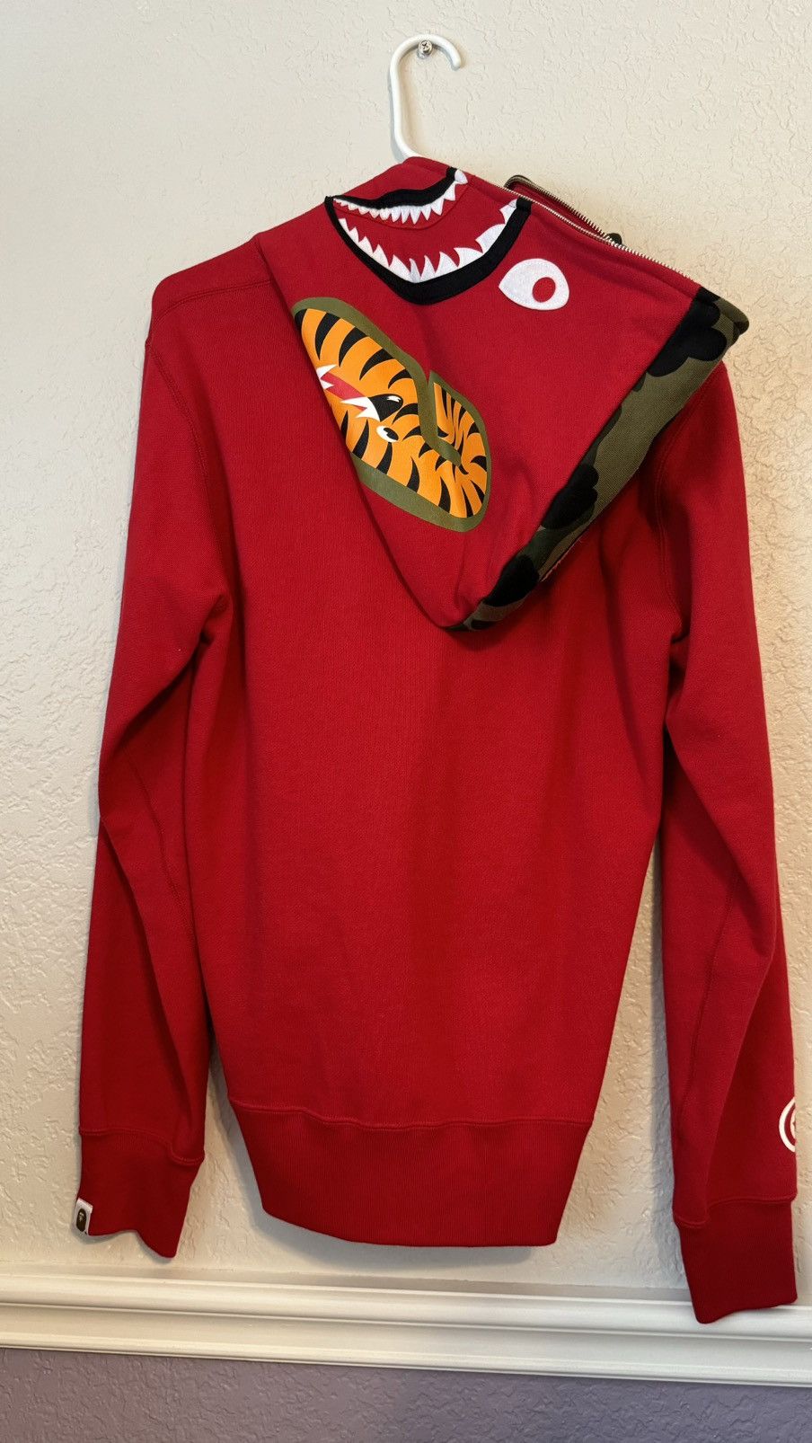 Bape 1st Camo Shark Full Zip Hoodie Size US L / EU 52-54 / 3 - 2 Thumbnail