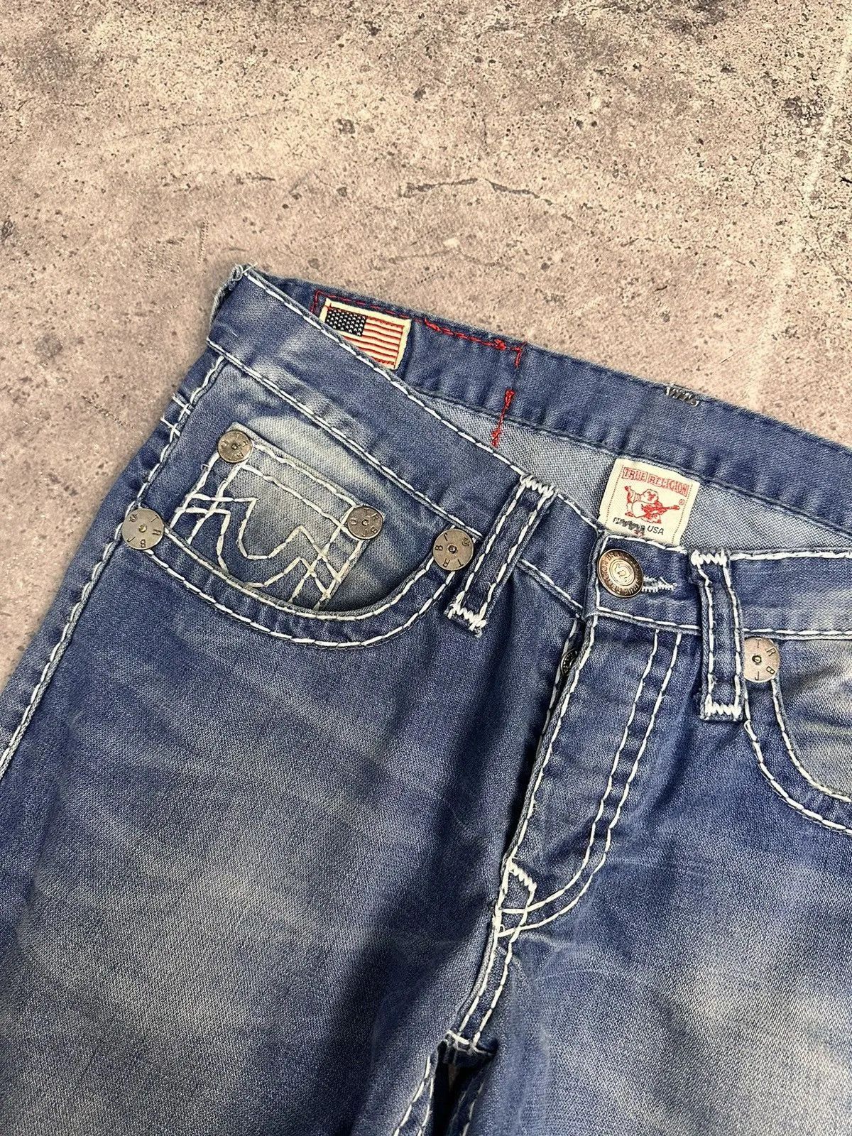 True Religion Vintage True Religion Denim Pants USA EdHardy Evisu Style Size US 34 / EU 50 - 6 Thumbnail