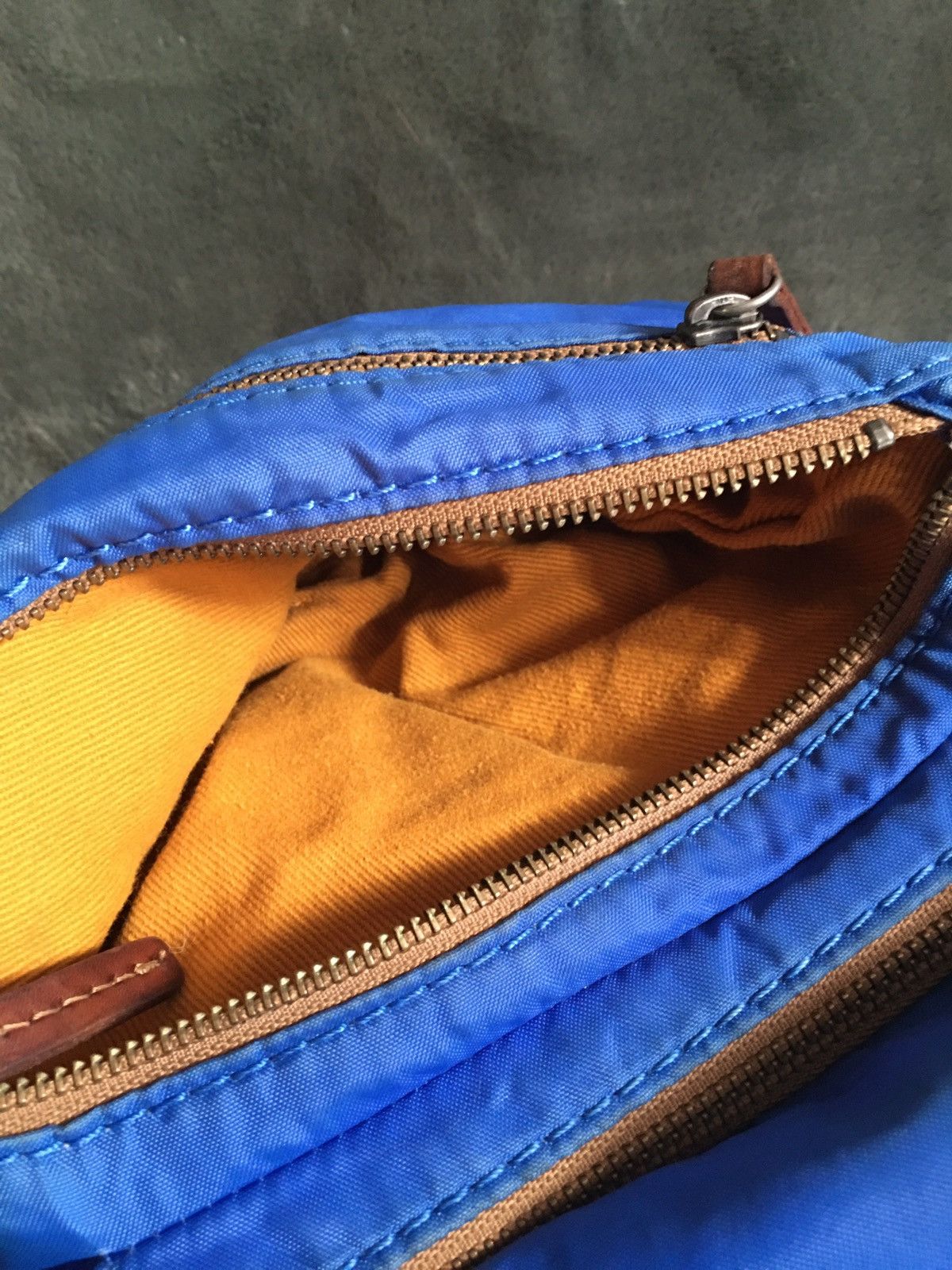 Ally Capellino ALLY CAPELLINO Blue Canvas Messenger Shoulder Bag Size ONE SIZE - 8 Thumbnail