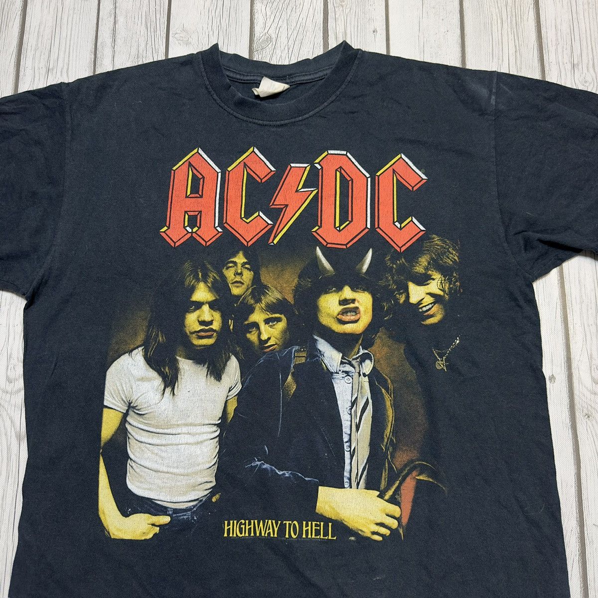 Anvil × Band Tees × Vintage Vintage AC/DC Highway to Hell tee Size US L / EU 52-54 / 3 - 3 Thumbnail