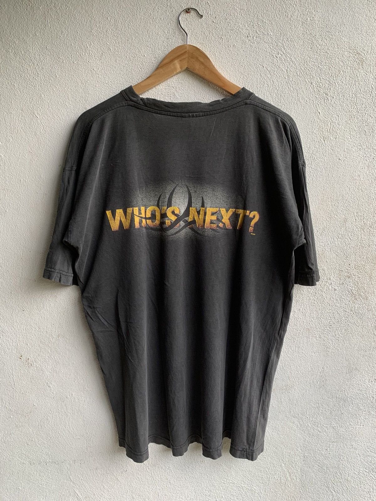 Vintage × WWF Vintage Distressed Goldberg “who’s next” T shirts Size US L / EU 52-54 / 3 - 2 Thumbnail