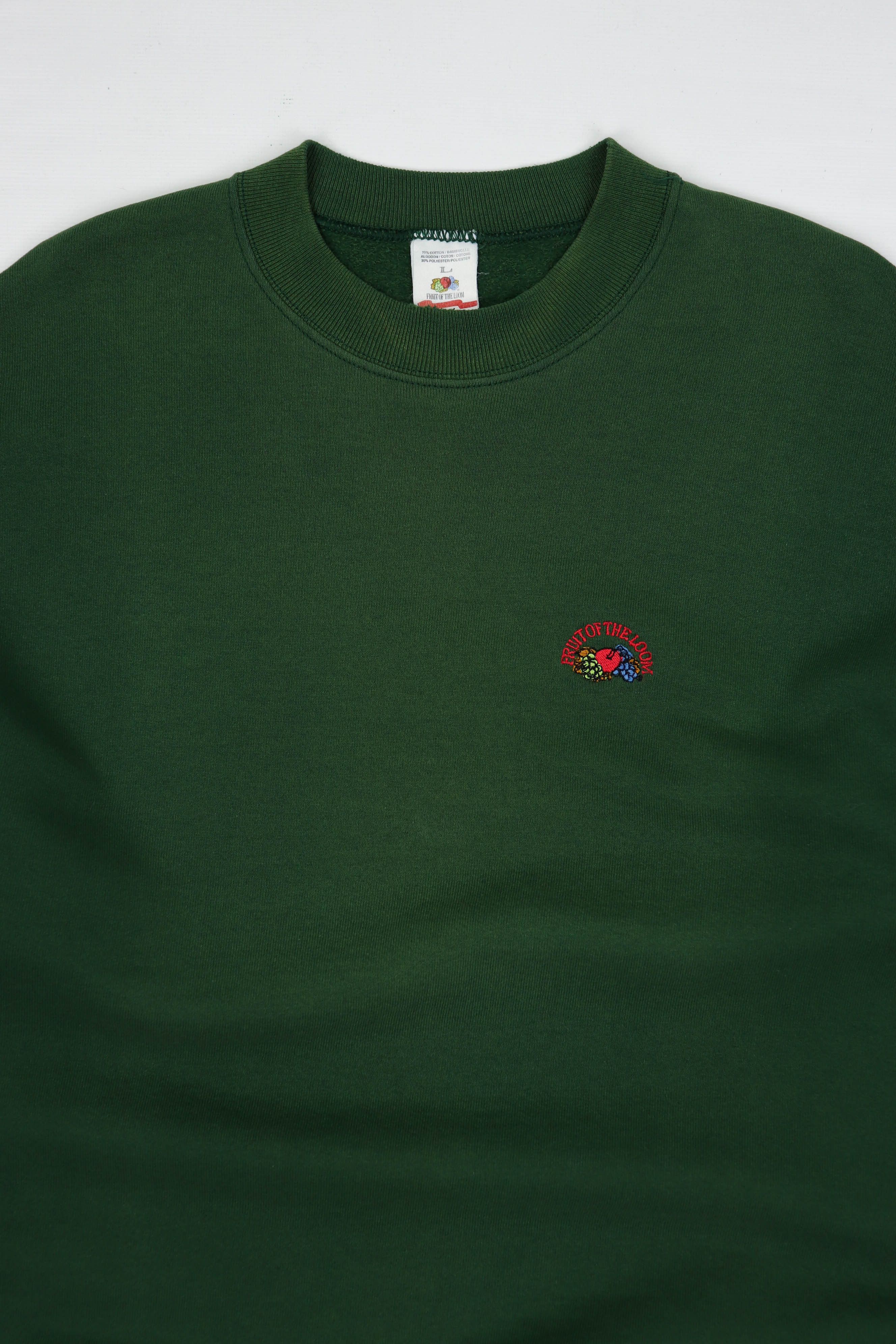 Fruit Of The Loom 90s Vintage Fruit of the Loom Sun Faded Crewneck Sweatshirt Size US L / EU 52-54 / 3 - 3 Thumbnail