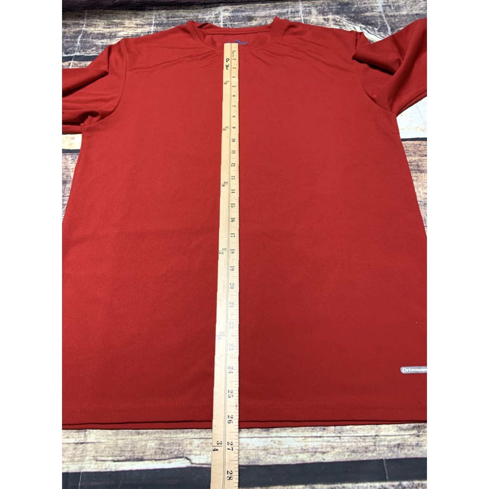 Vintage RUSSELL DRI-POWER Mens Compression Shirt Size Medium Athletic Red Stretchy Shirt Mens Athletic Red DRI-POWER Compression Size US M / EU 48-50 / 2 - 6 Thumbnail