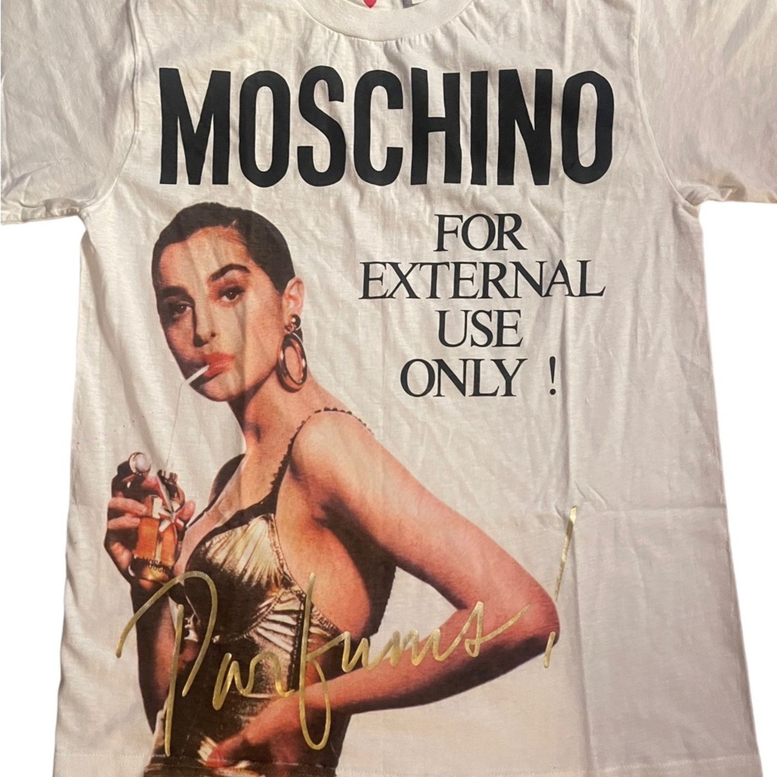 Moschino Moschino Parfums Vintage For External Use Only Promo Top L Size L / US 10 / IT 46 - 2 Thumbnail