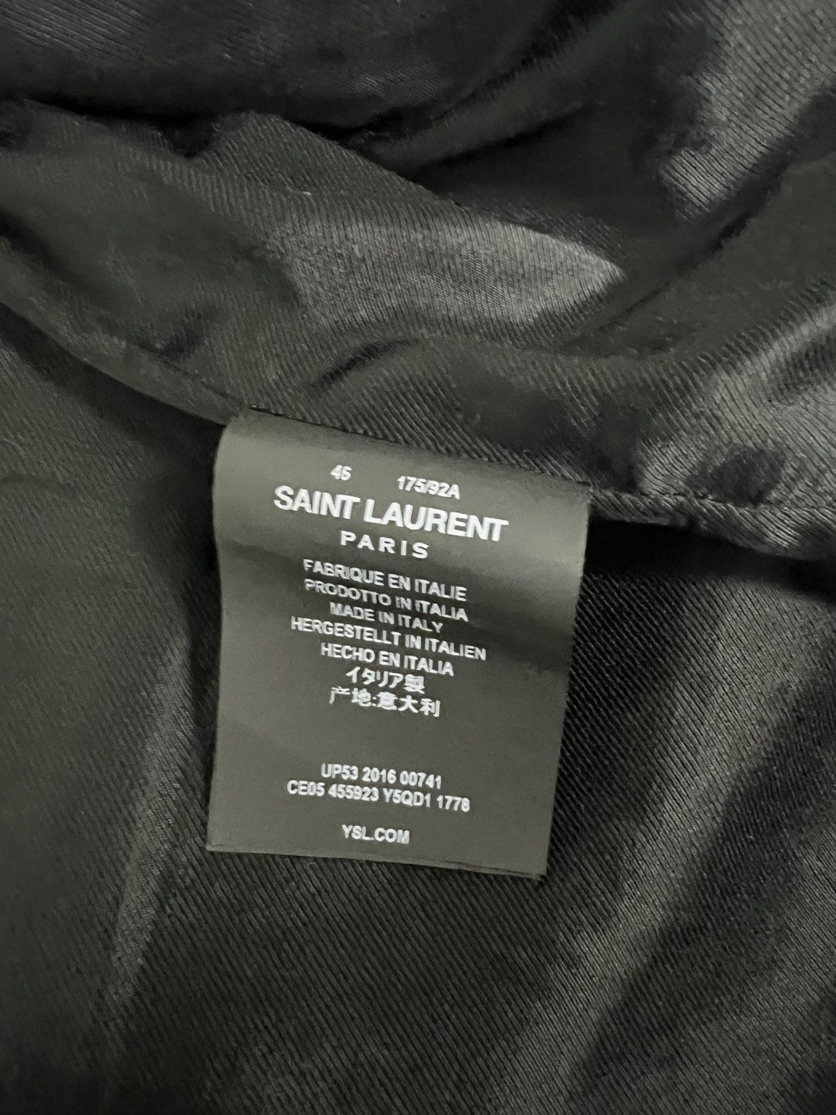 Saint Laurent Paris Saint Laurent Leather Stars Jacket Size US S / EU 44-46 / 1 - 10 Thumbnail