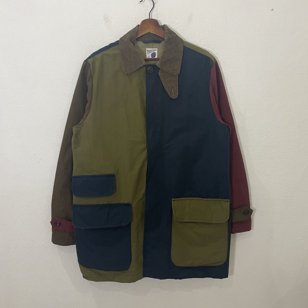 Japanese Brand Vintage Pinecone Usa Multicolour Jacket Size US L / EU 52-54 / 3 - 1 Thumbnail