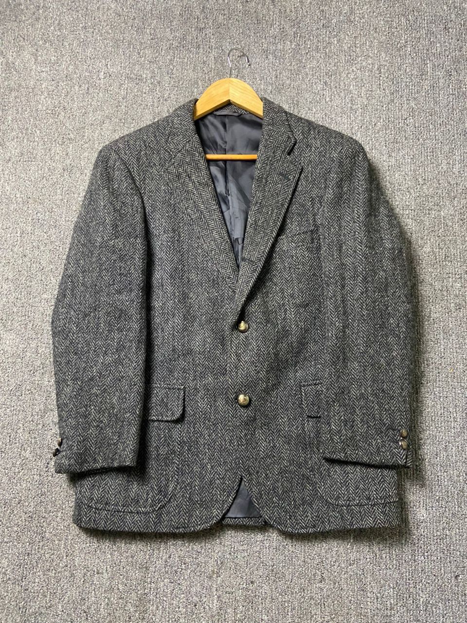 Harris Tweed Harris Tweed Handwoven New Yorker Legend Blazer (193) Size US XS / EU 42 / 0 - 1 Thumbnail
