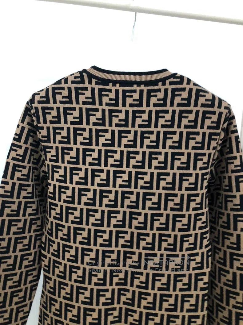 Fendi Fendi All-Print Dress Size XS / US 0-2 / IT 36-38 - 6 Thumbnail