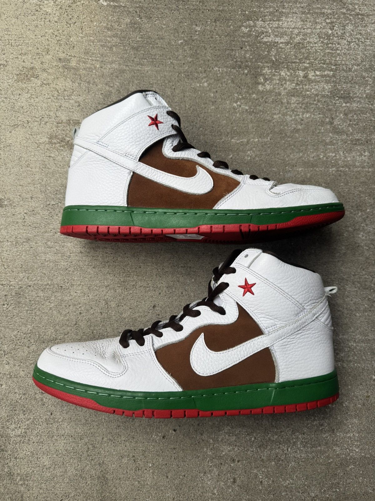 NIKE SB DUNK HIGH CALI CALIFORNIA SIZE 14