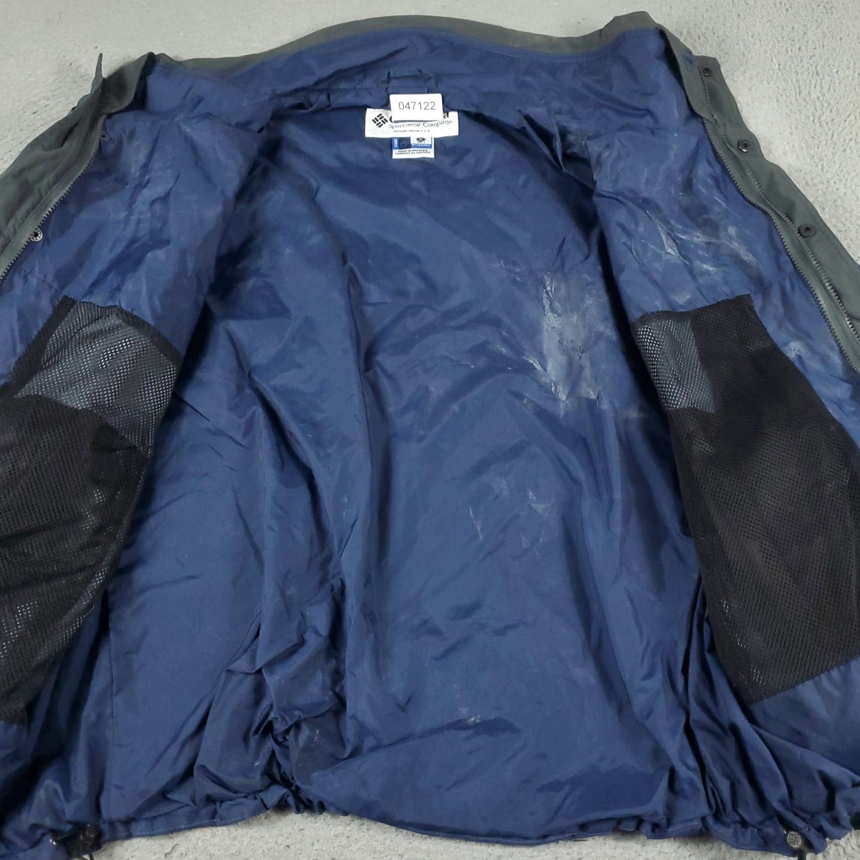 Vintage Columbia Jacket Mens Size XL Blue Interchage Full Zip Up Windbreaker Size US XL / EU 56 / 4 - 5 Thumbnail