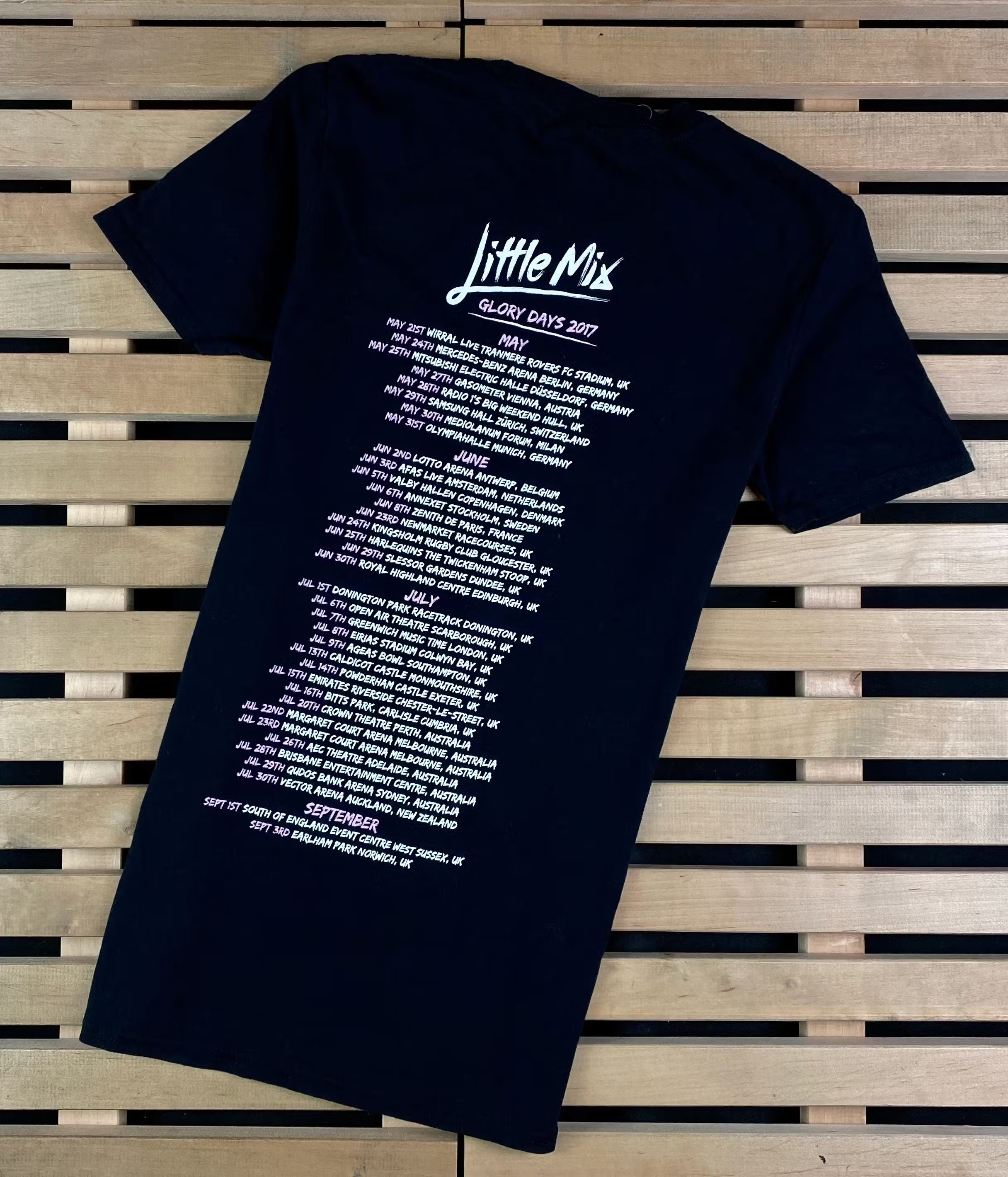 Band Tees × Vintage Mens Vintage T Shirt Little Mix Size S Size US S / EU 44-46 / 1 - 6 Thumbnail