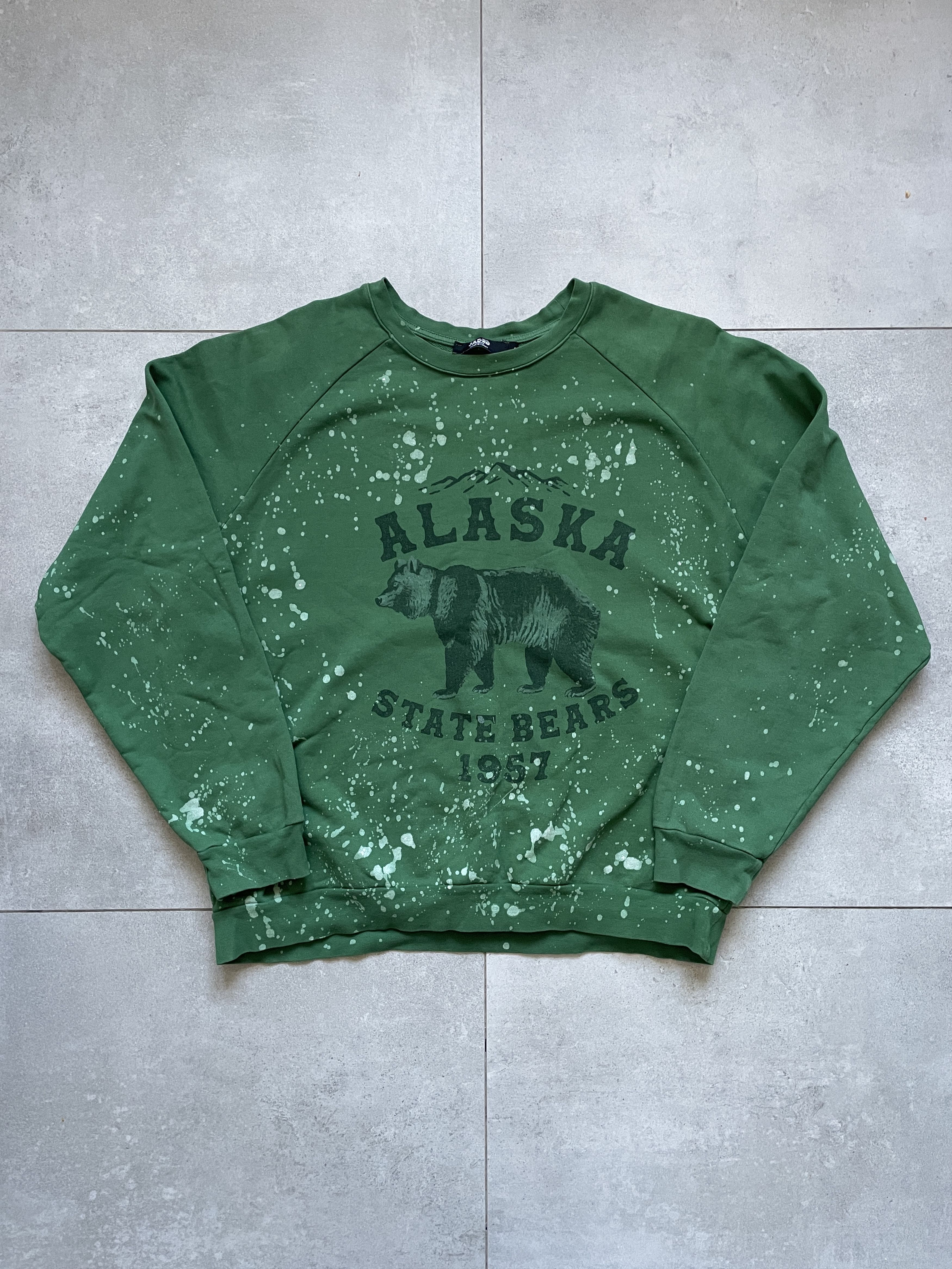 Jaded London JADED LONDON SPLATTER BOXY GREEN ALASKA VIRGINIA CREEPER Size US M / EU 48-50 / 2 - 1 Thumbnail