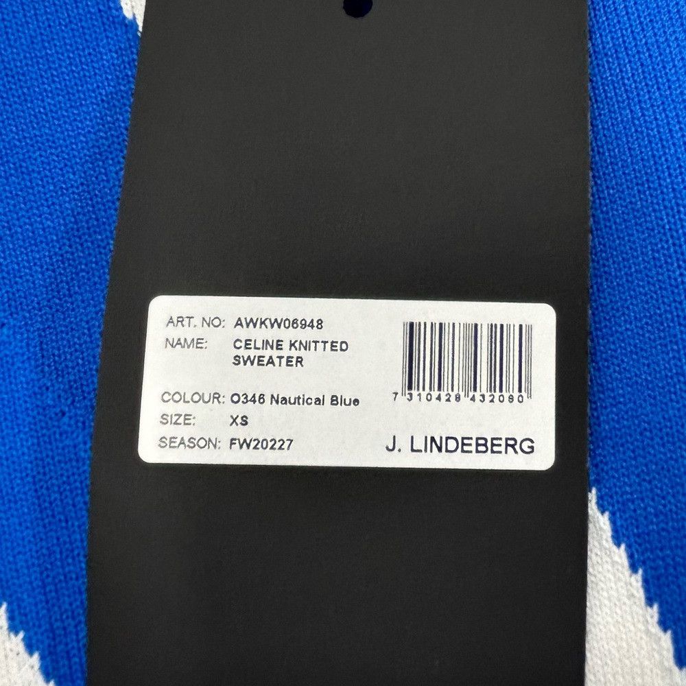 J.Lindeberg J LINDEBERG CELINE LADIES SWEATER NAUTICAL BLUE AWKW06948 Size XS / US 0-2 / IT 36-38 - 2 Thumbnail