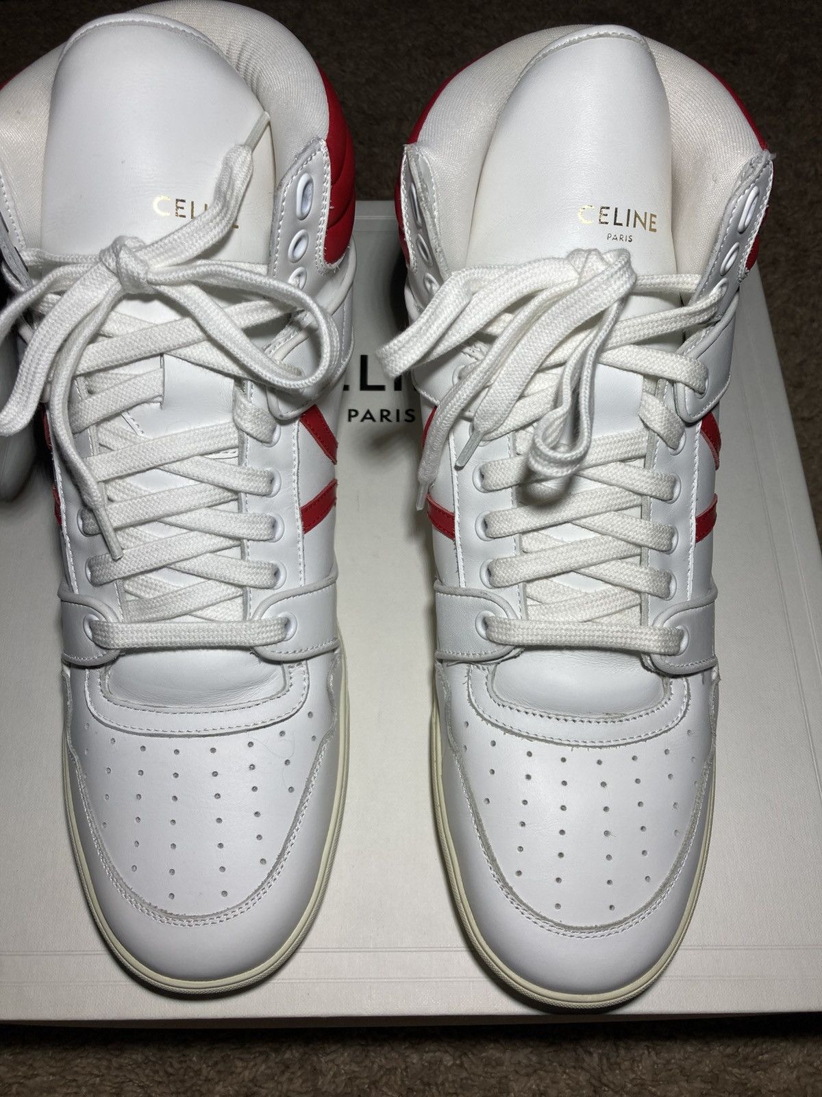 Celine New SS20 Celine Break Sneakers Logo 2020 Hedi Slimane 80s 43 Size US 10 / EU 43 - 5 Thumbnail