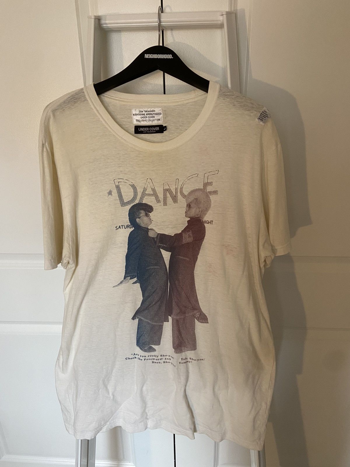 Hysteric Glamour × Undercover Kishidenne Wrerutogood Tee Size US L / EU 52-54 / 3 - 1 Thumbnail