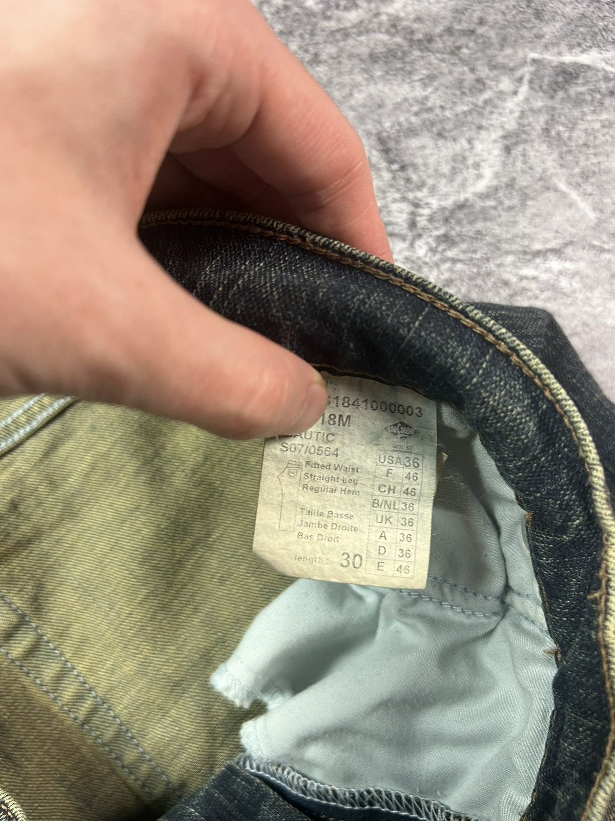 Lee × Vintage Y2K Lee dirty washed japan archival Avant Garde style pants Size US 30 / EU 46 - 6 Thumbnail