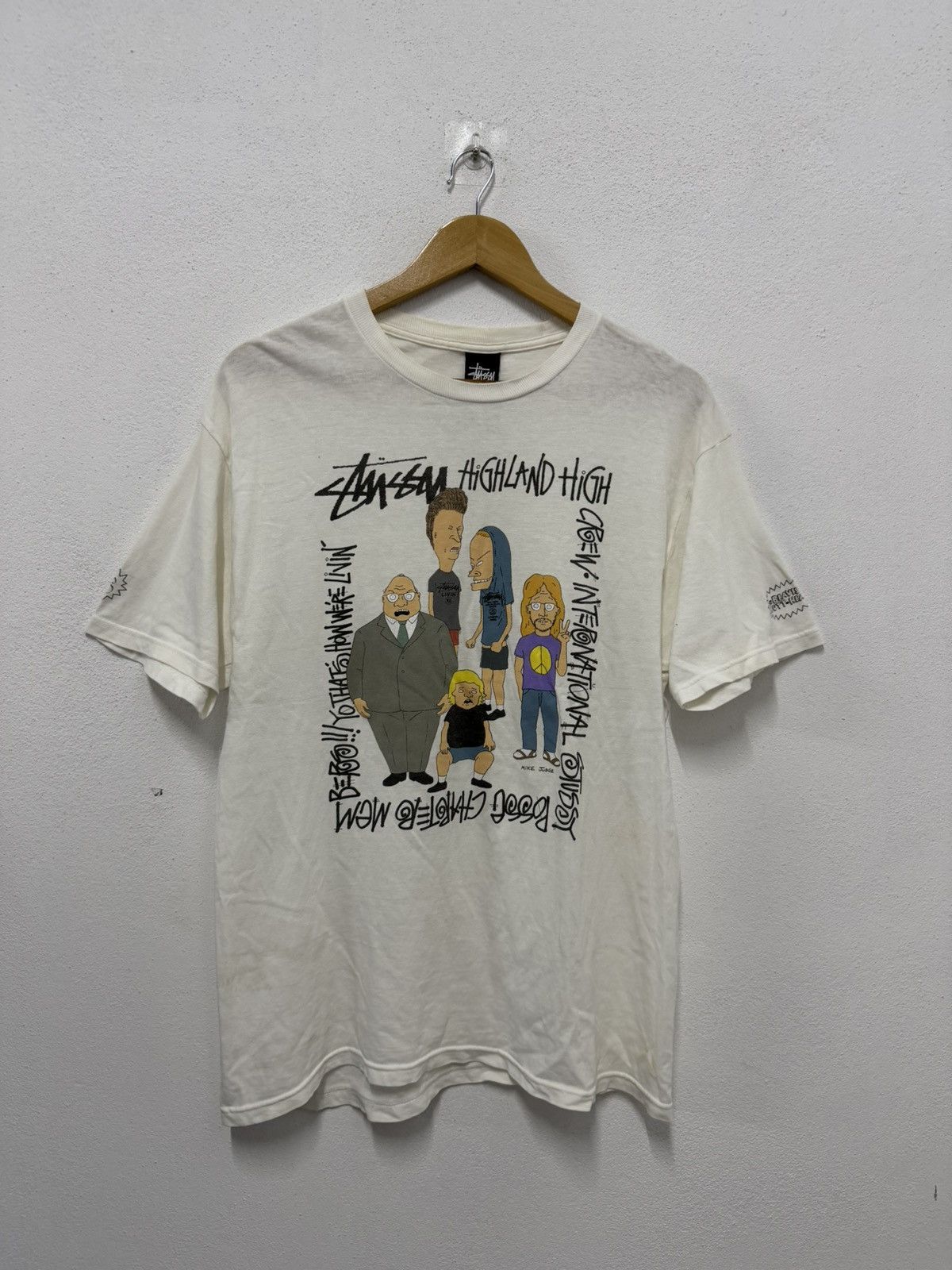 Stussy Vintage stussy beavis and butt-head shirt Size US M / EU 48-50 / 2 - 1 Thumbnail