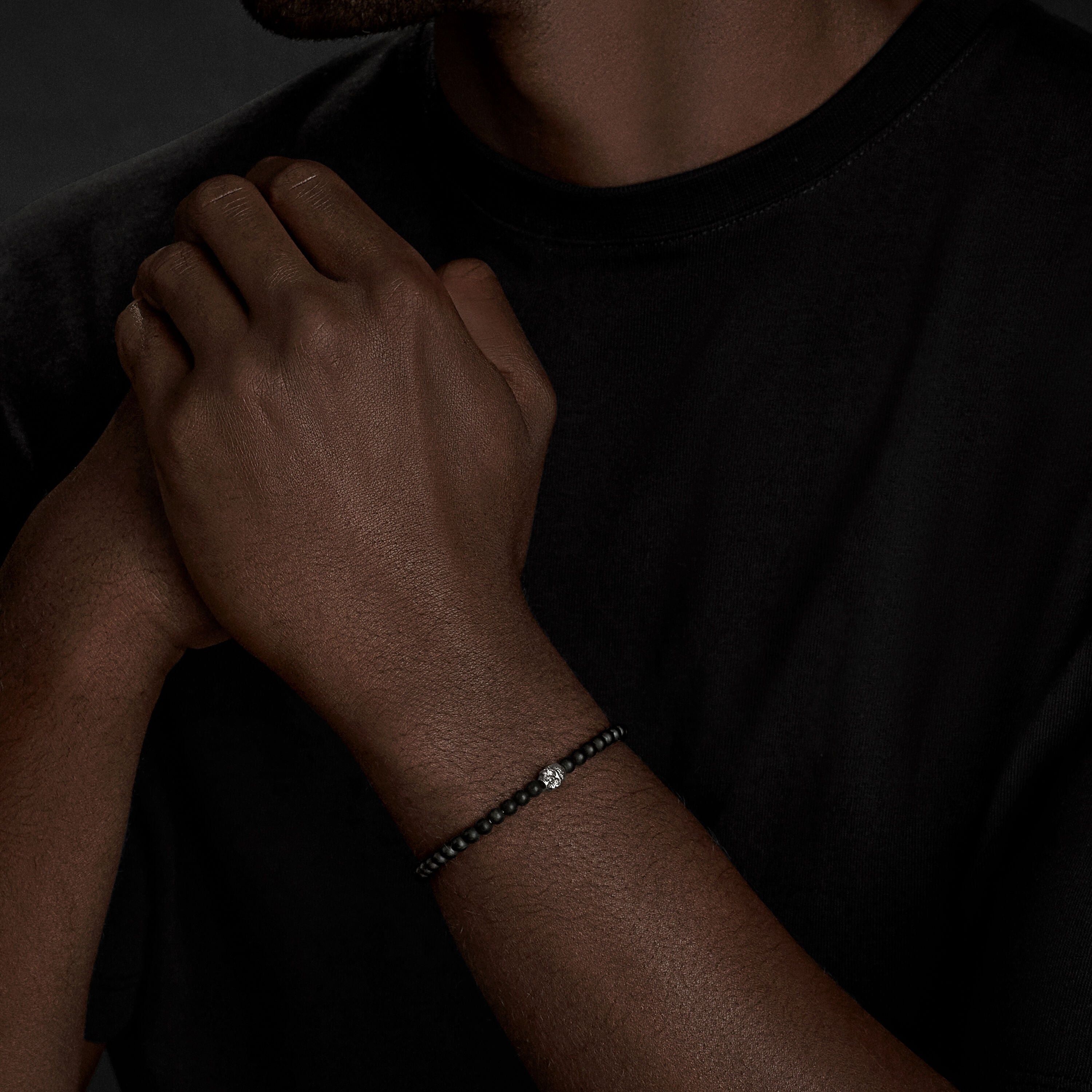 David Yurman o1w1db10325 Size:OS/Memento Mori Skull Bracelet in Turquoise Size ONE SIZE - 2 Thumbnail