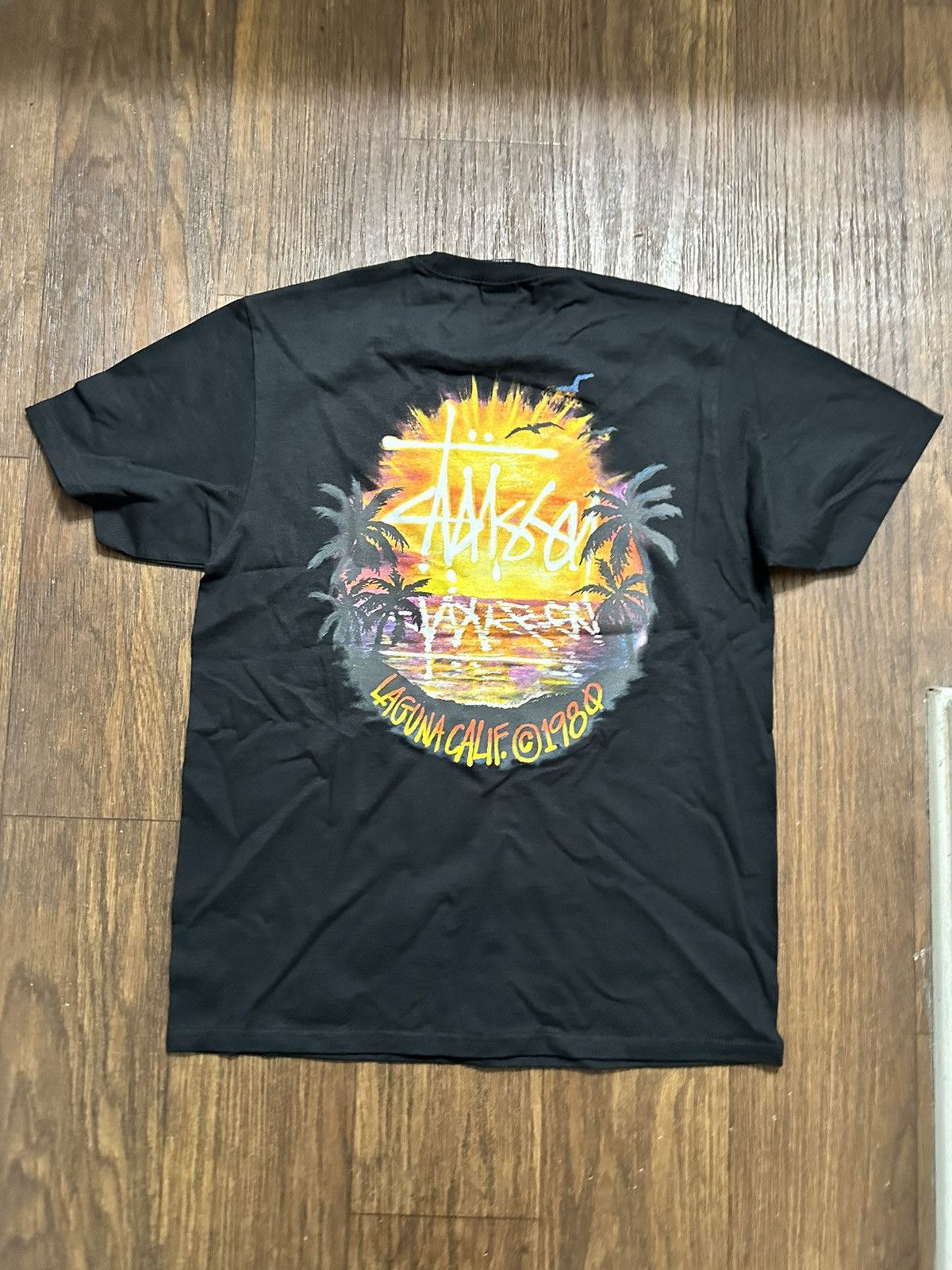 Stussy Black Stussy Sunset Tee Size US M / EU 48-50 / 2 - 4 Thumbnail