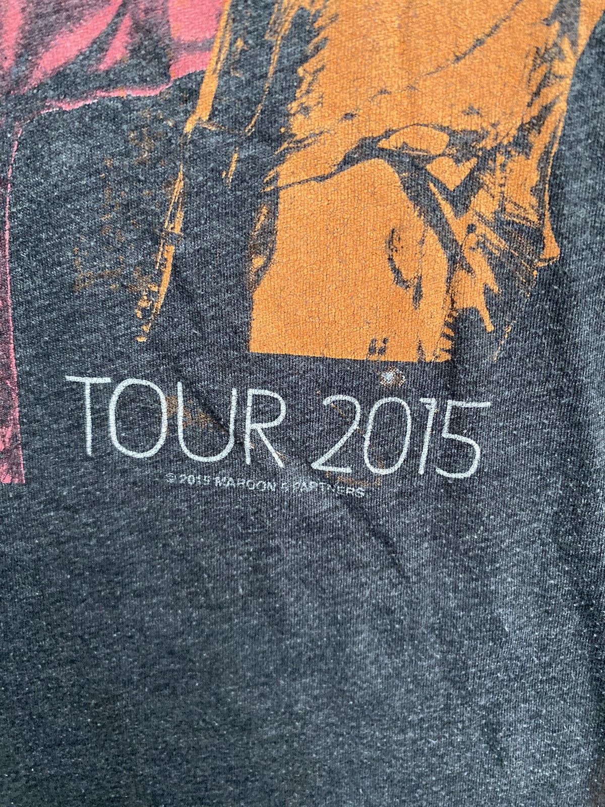 Band Tees × Vintage Vintage maroon 5 world tour 2015 Size US XL / EU 56 / 4 - 4 Thumbnail