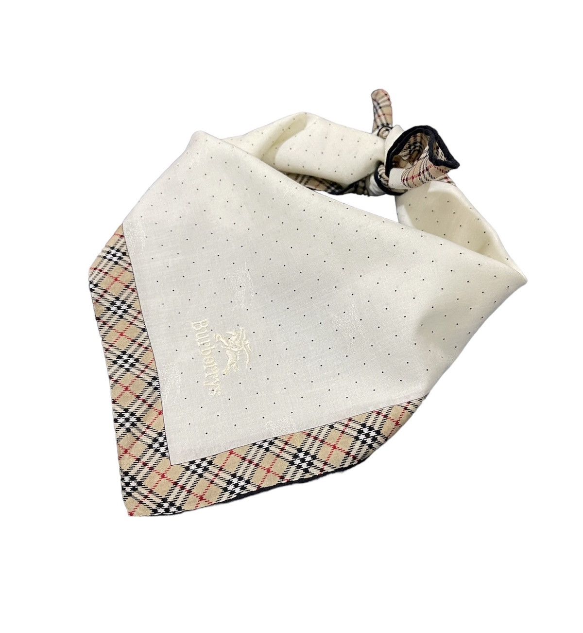 Burberry × Vintage vintage burberrys handkerchief // neckerchief // bandana Size ONE SIZE - 1 Thumbnail