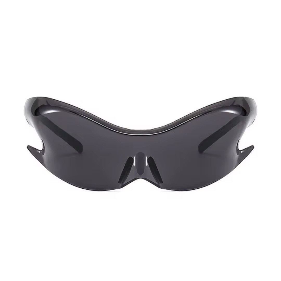 Jewelry × Vintage Black Punk Design Sunglasses Size ONE SIZE - 2 Thumbnail